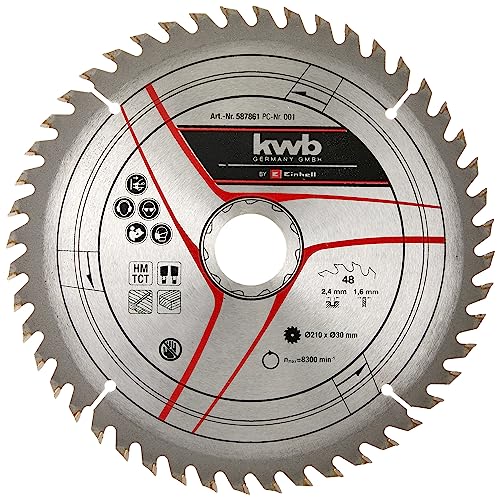 einhell-lame-de-scie-circulaire-210-mm-48-dents-bois-pvc image 7
