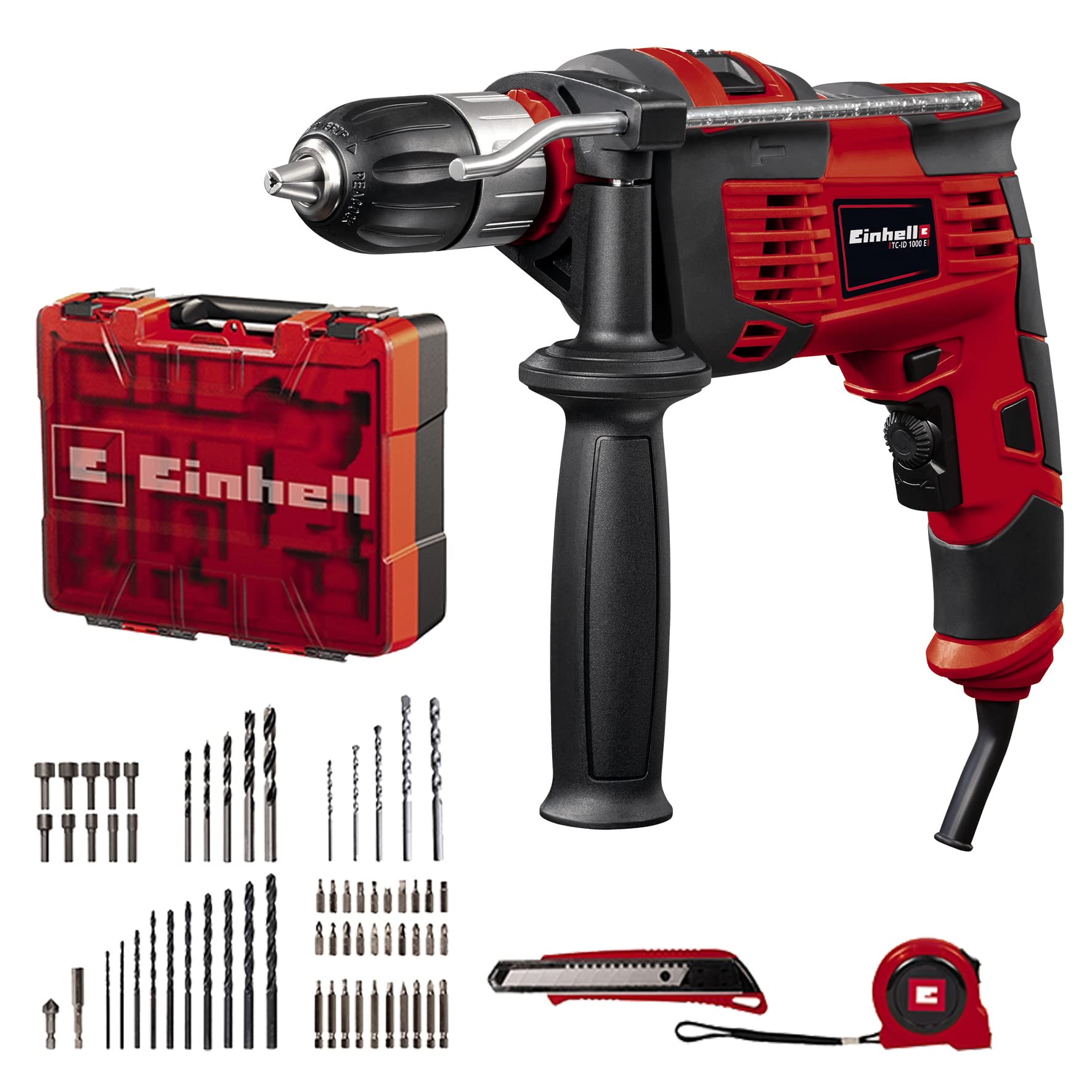 einhell-tc-id-1000-e-perceuse-percussion-1010-w-16-mm image 4