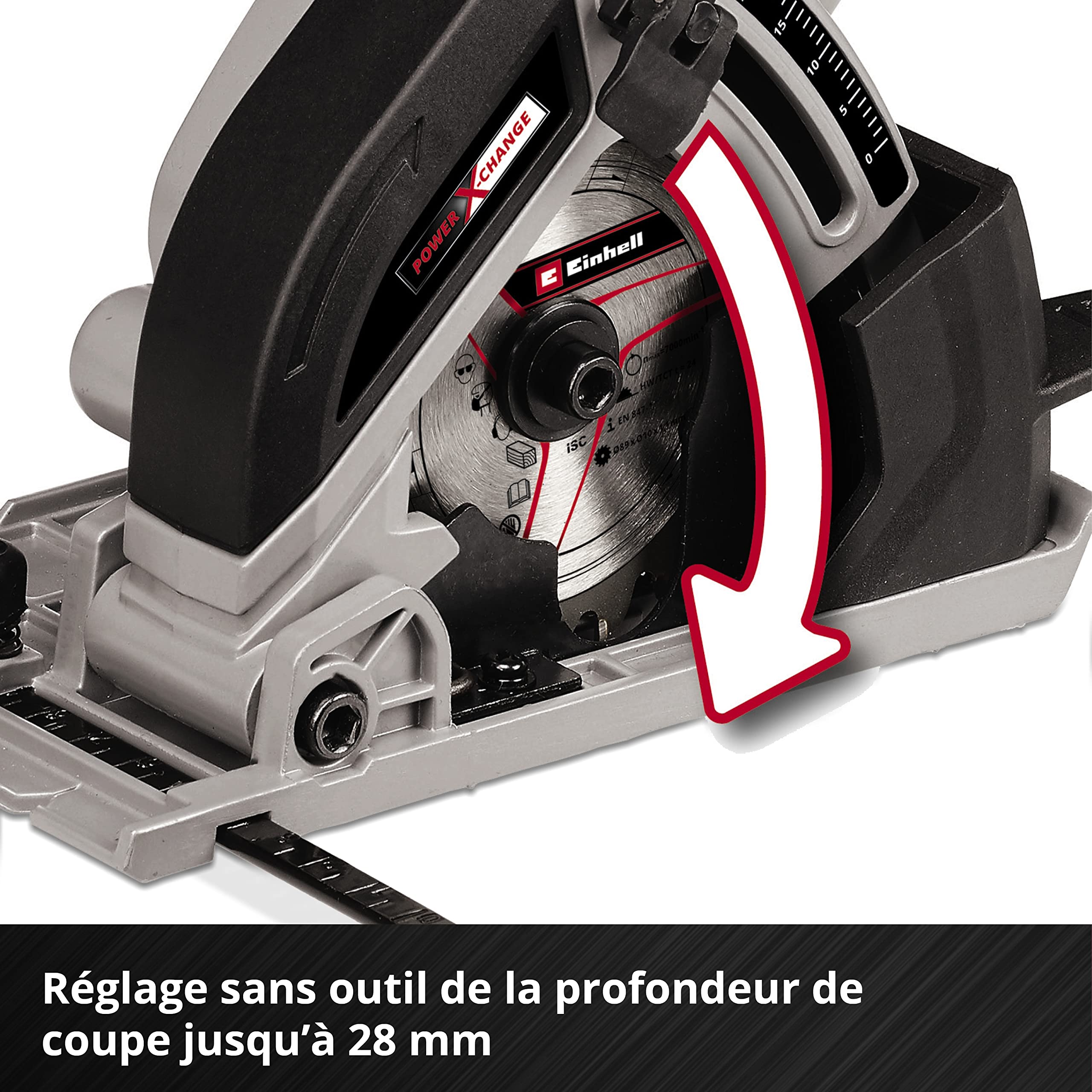 einhell-te-cs-18-89-li-solo-mini-scie-circulaire-sans-fil-solo-28-mm image 8