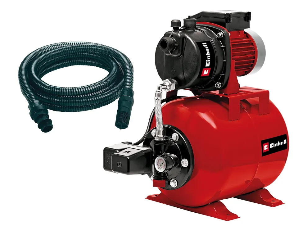 einhell-gc-ww-6538-surpresseur-650w-3800-l-h-20l-tuyau-7m image 1