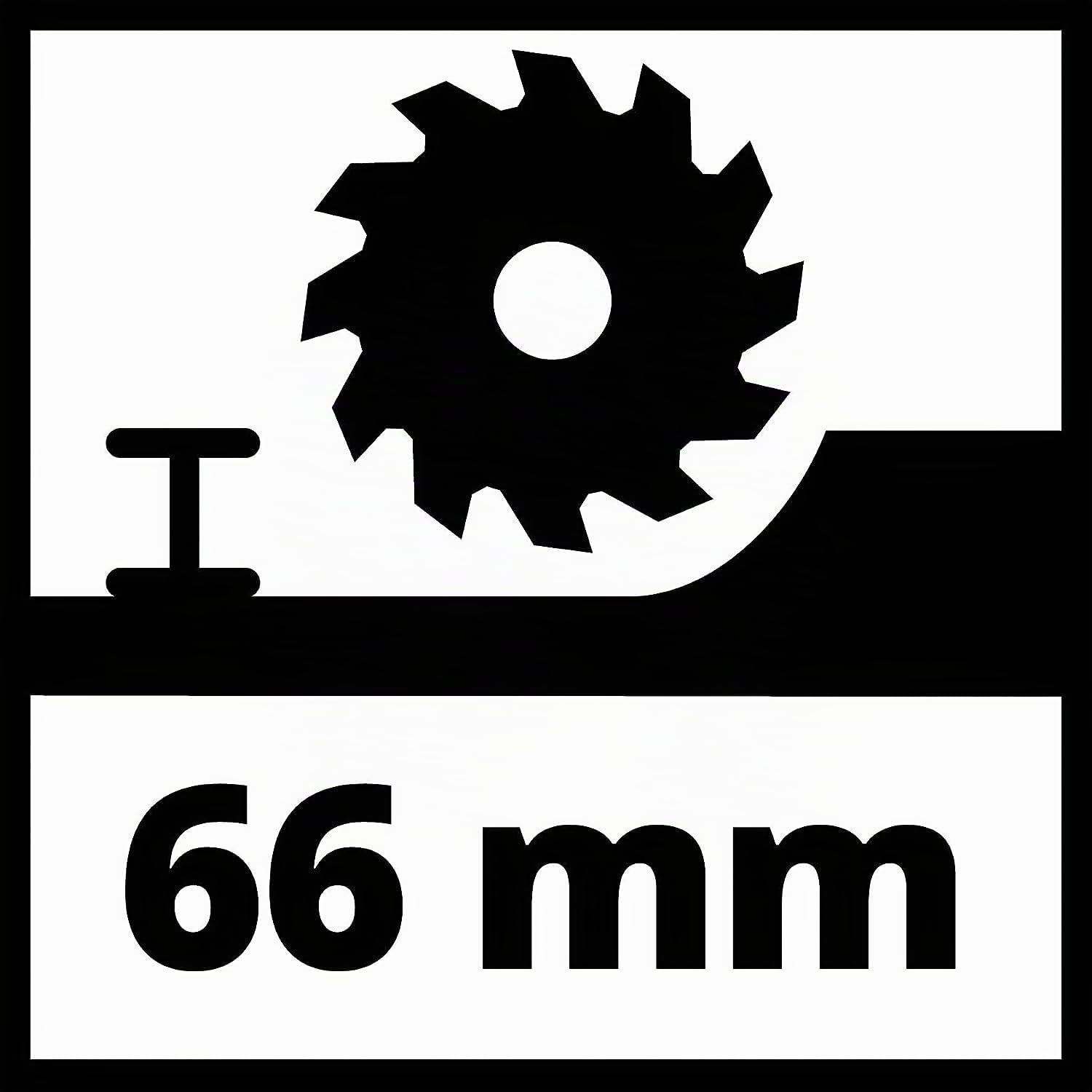 einhell-te-cs-190-1-scie-circulaire-190-mm-1500w-coupe-66-mm image 8