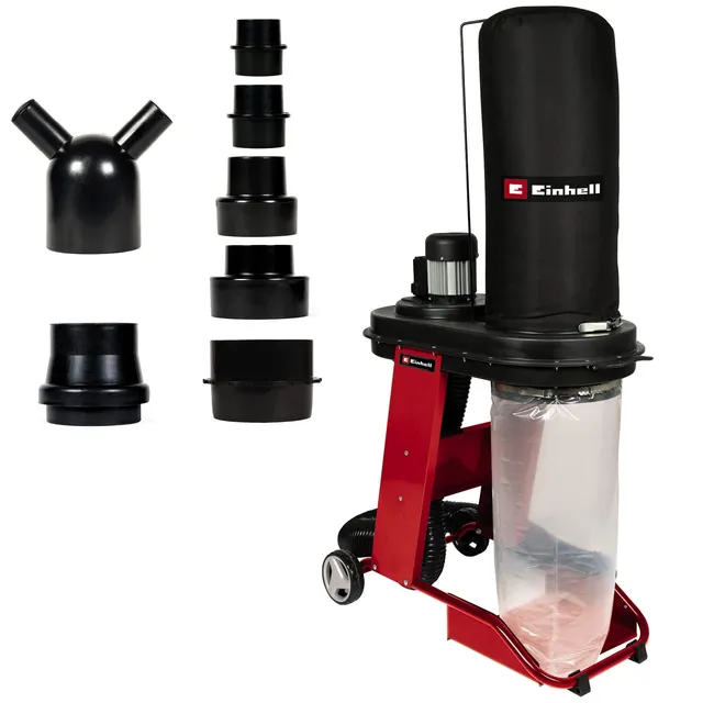 einhell-te-ve-550-1-a-centrale-d-aspiration-550w-1150-m3-h image 1