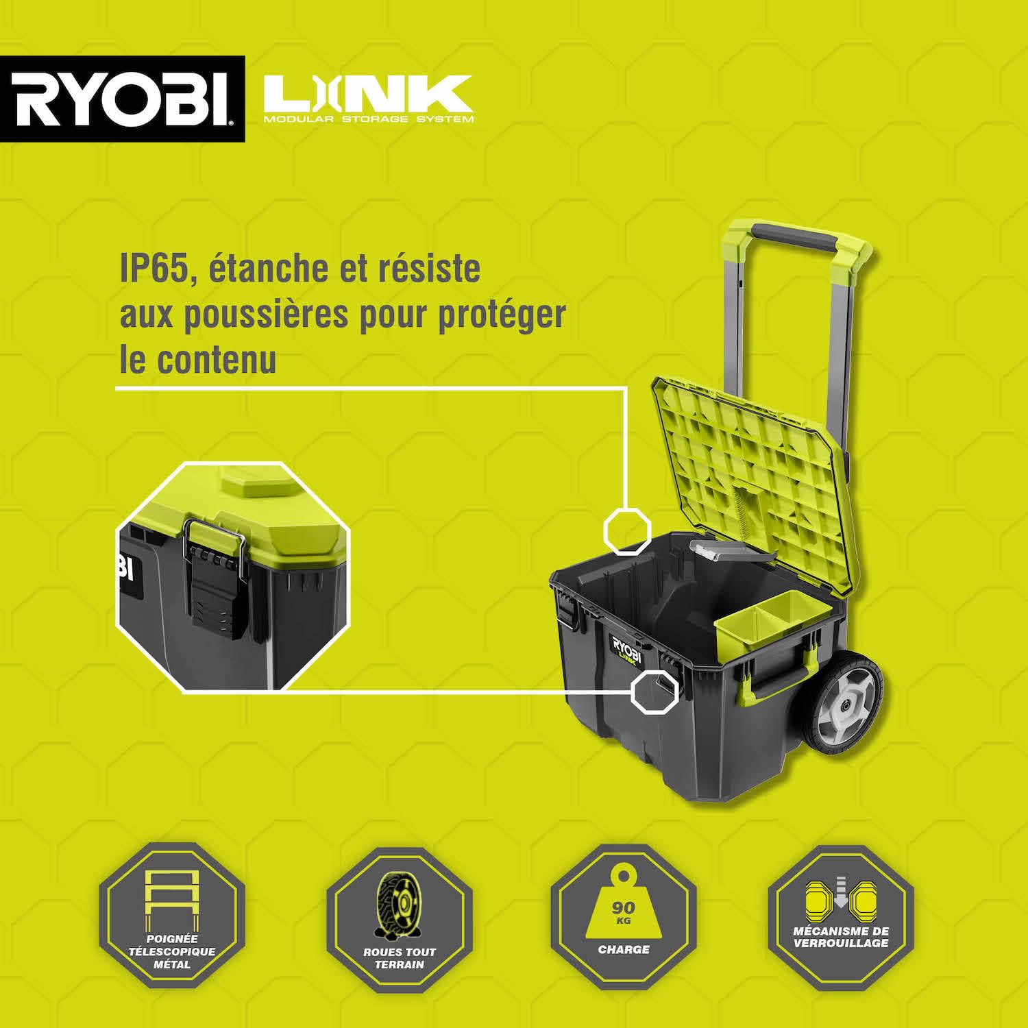 ryobi-link-rsl201-bo-te-outils-mobile-tanche-ip65 image 3