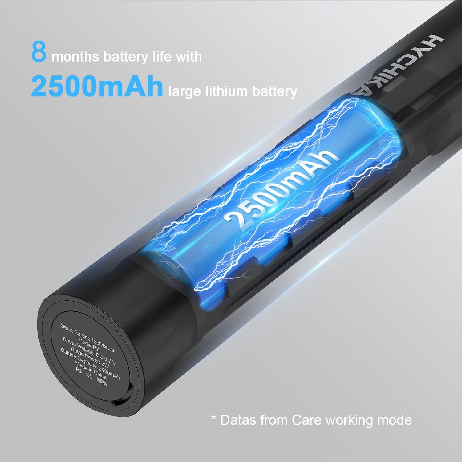 hychika-brosse-dents-lectrique-noire-8-t-tes-3-modes image 6