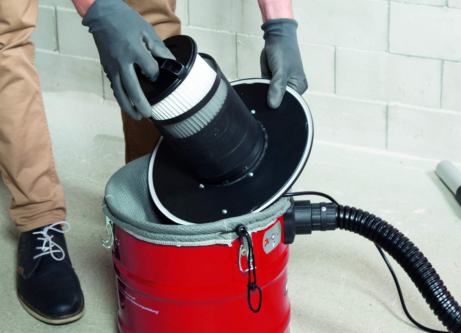 einhell-filtre-pliss-85mm-aspirateur-cendres-tc-av-1618-1620 image 2