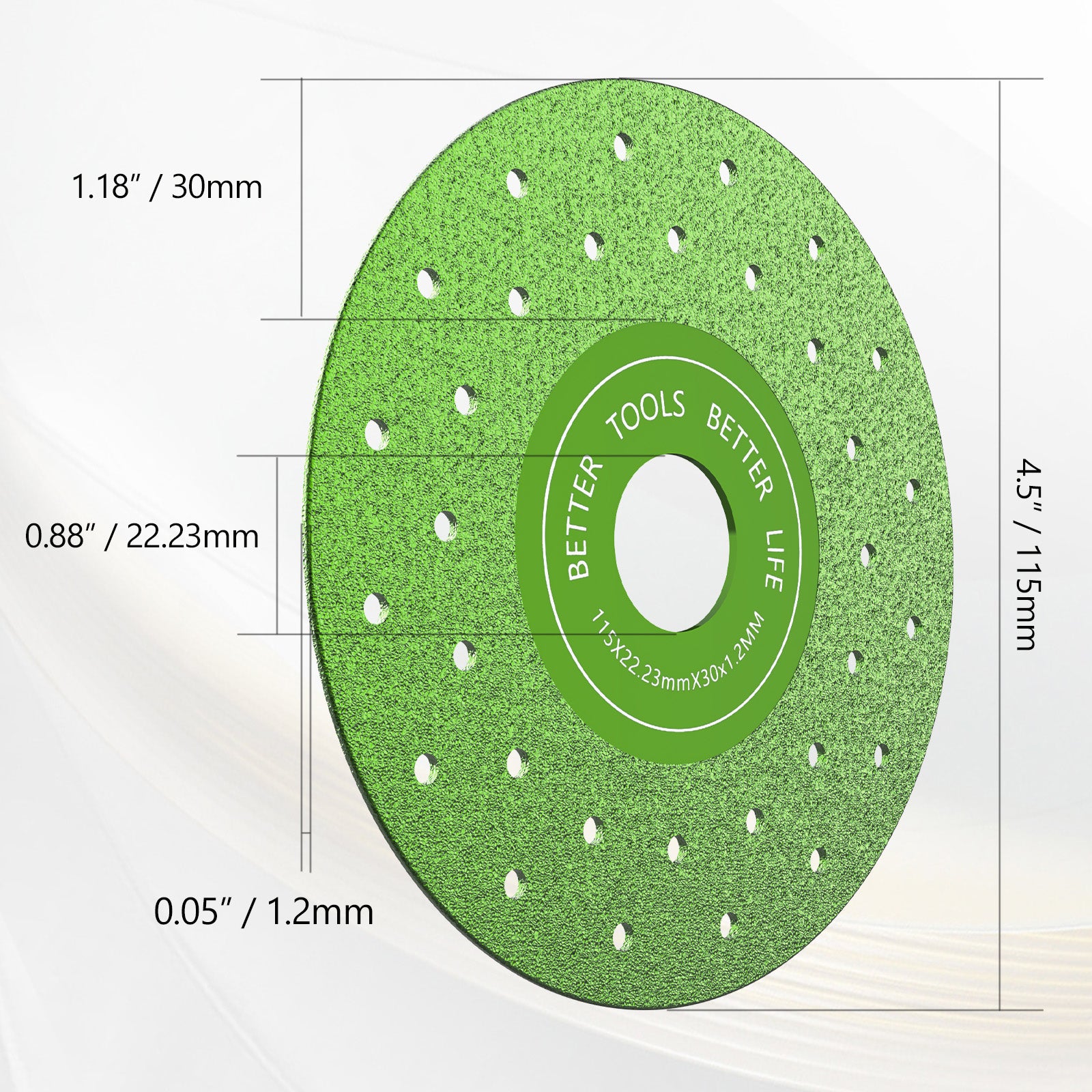 hychika-automotive-disques-diamant-115mm-auto-lot-de-5 image 5