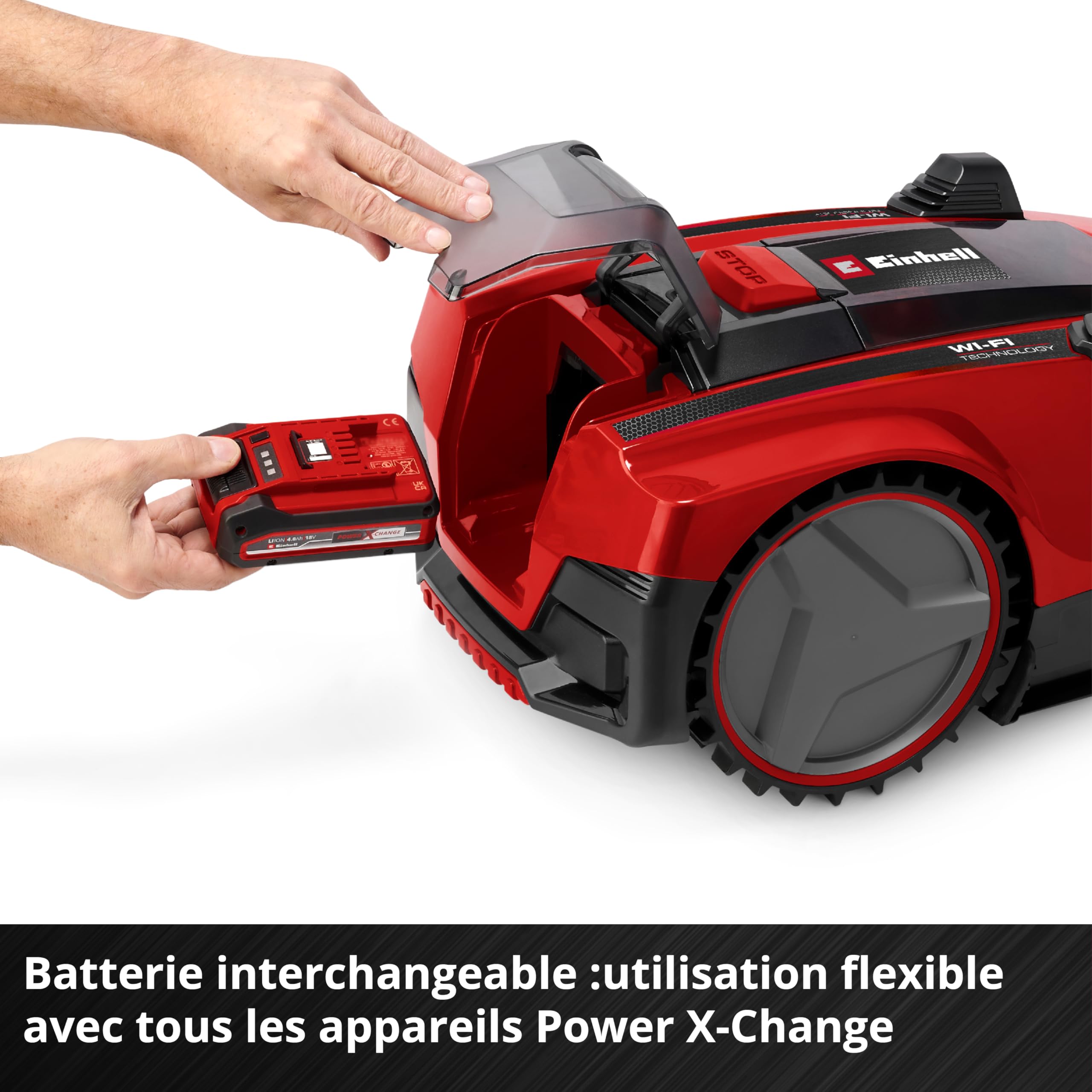 einhell-freelexo-cam-plus-600-robot-tondeuse-600-m-batterie-4-0-ah image 6