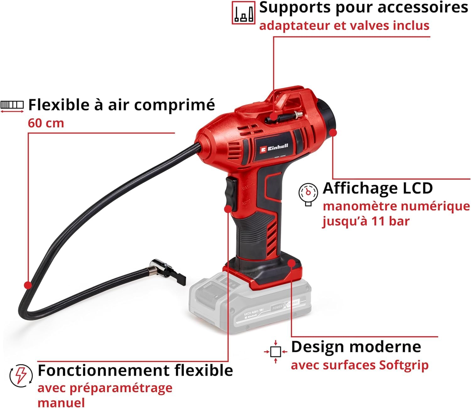 einhell-ce-cc-18-li-solo-gonfleur-pneu-sans-fil-11-bar image 3