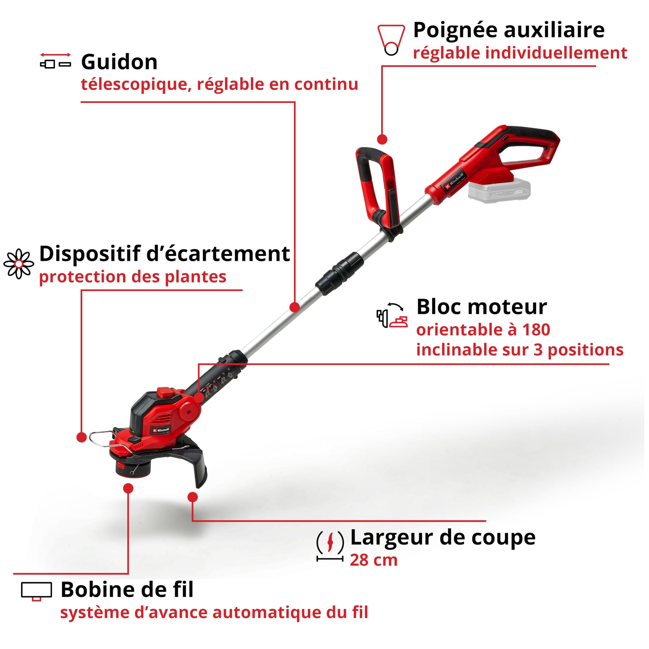 einhell-ge-ct-18-28-li-solo-coupe-bordures-sans-fil-28-cm image 3