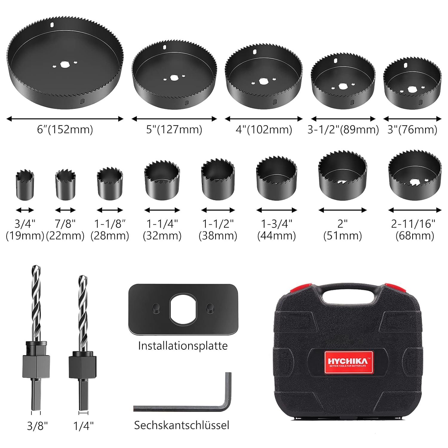 hychika-coffret-scies-cloches-19-pi-ces-19-152-mm image 4
