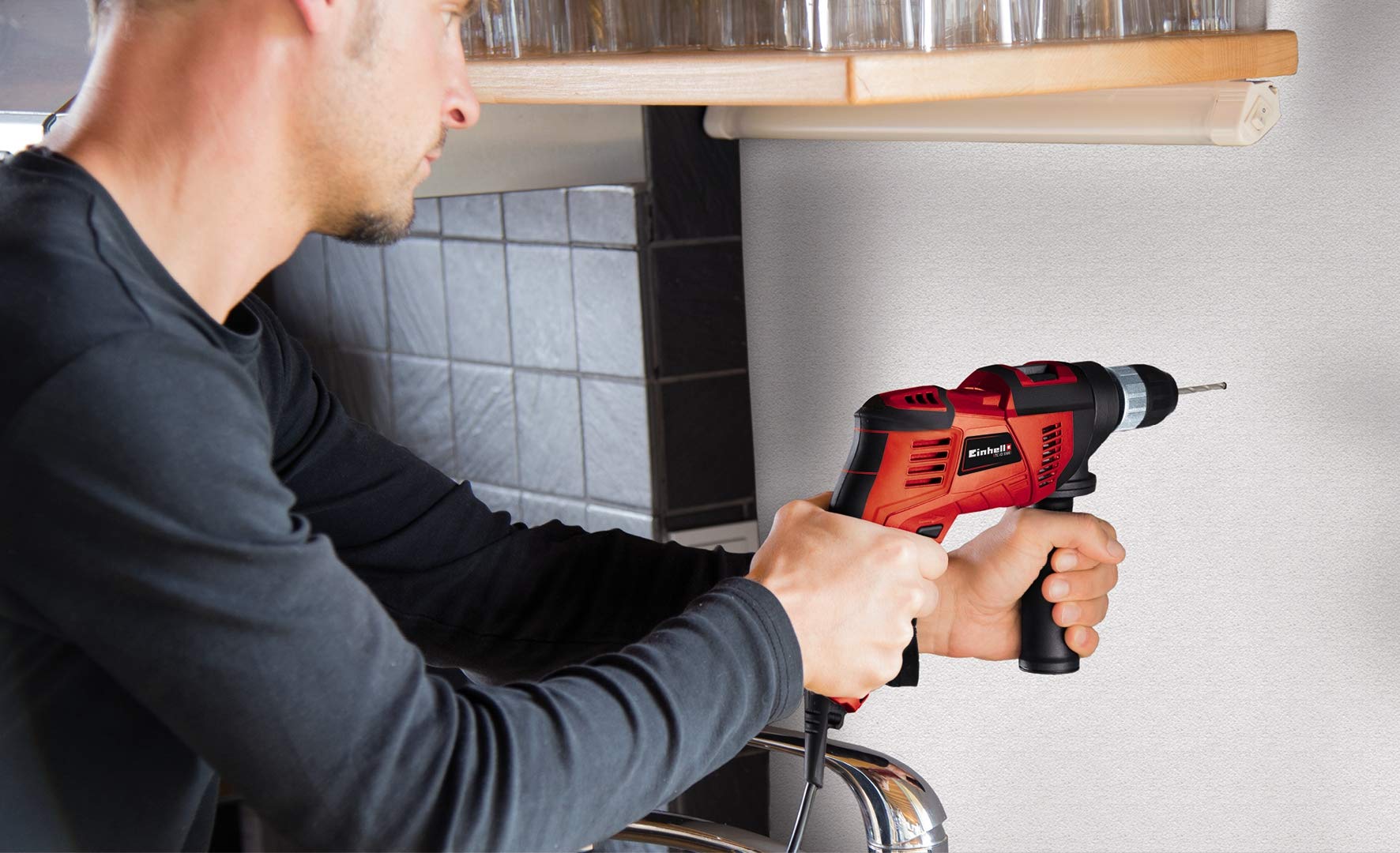 einhell-tc-id-550-perceuse-percussion-550-w-13-mm image 2