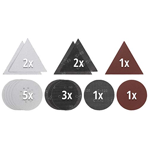 einhell-kit-15-feuilles-abrasives-225-mm-p80-p120 image 2
