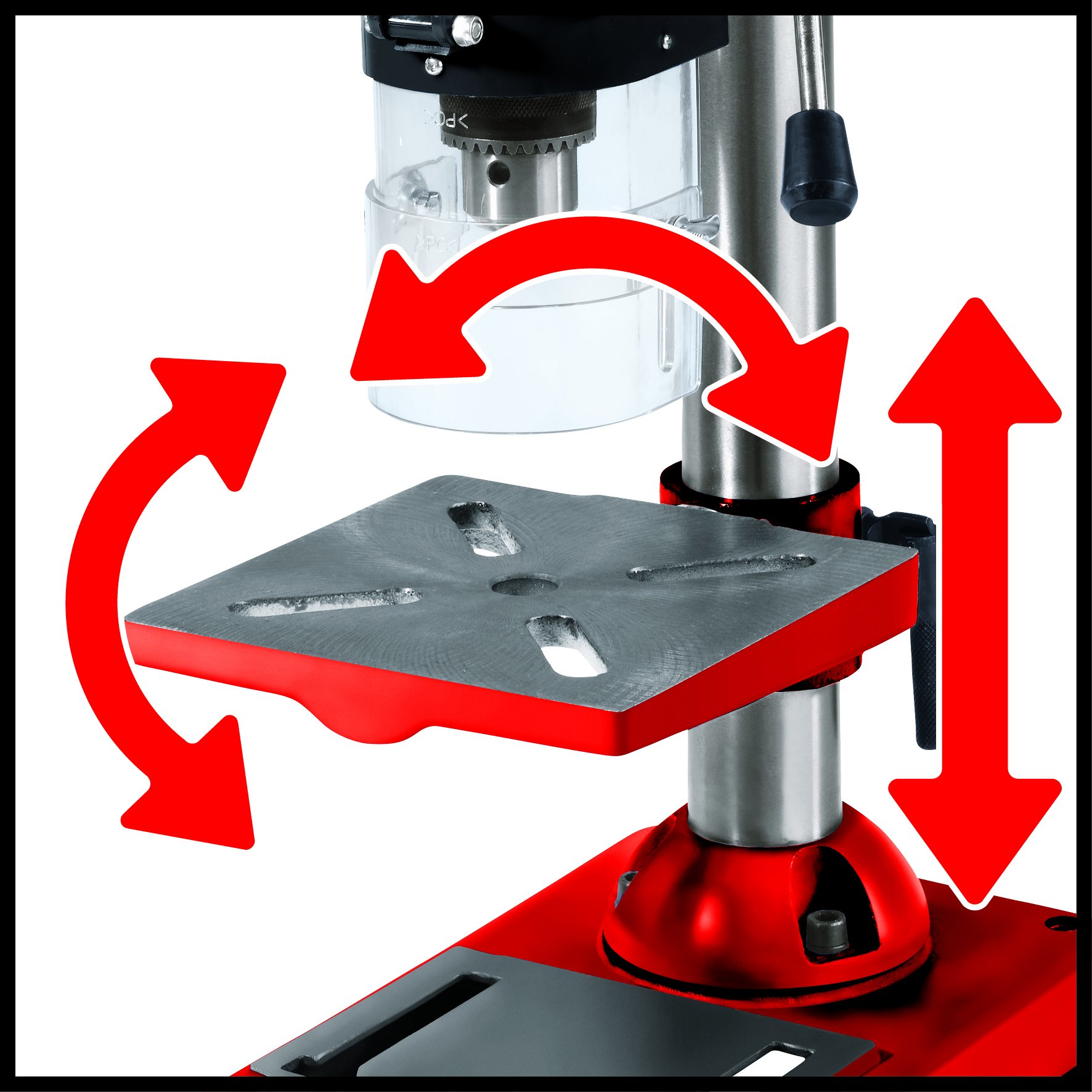 einhell-tc-bd-350-perceuse-colonne-350-w-5-vitesses image 5