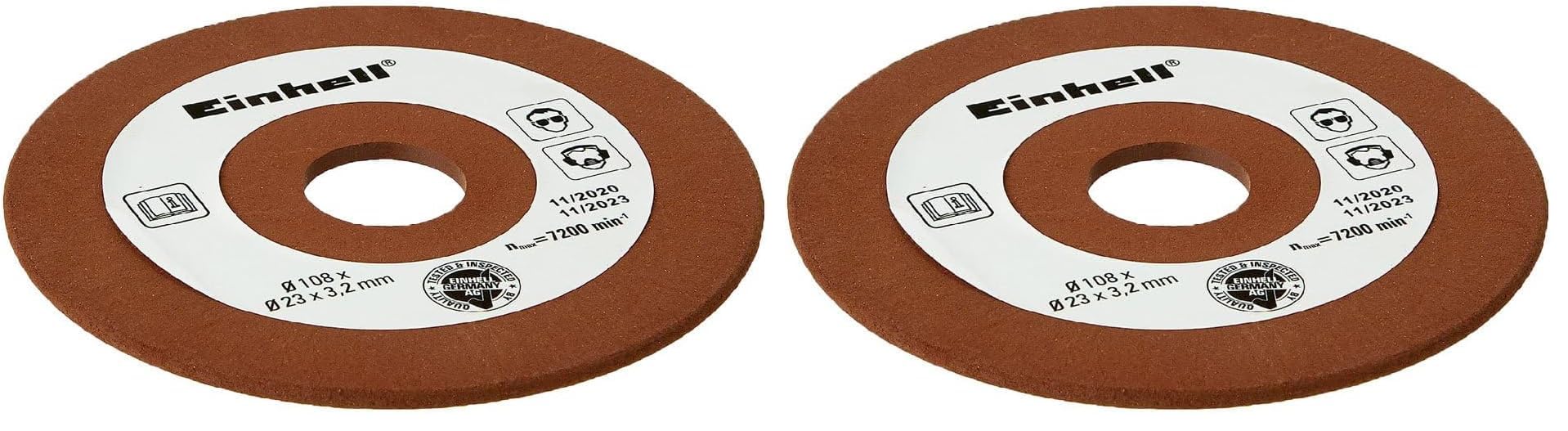 einhell-k100-disque-abrasif-aff-teuse-108-mm-3-2-mm-p100 image 2