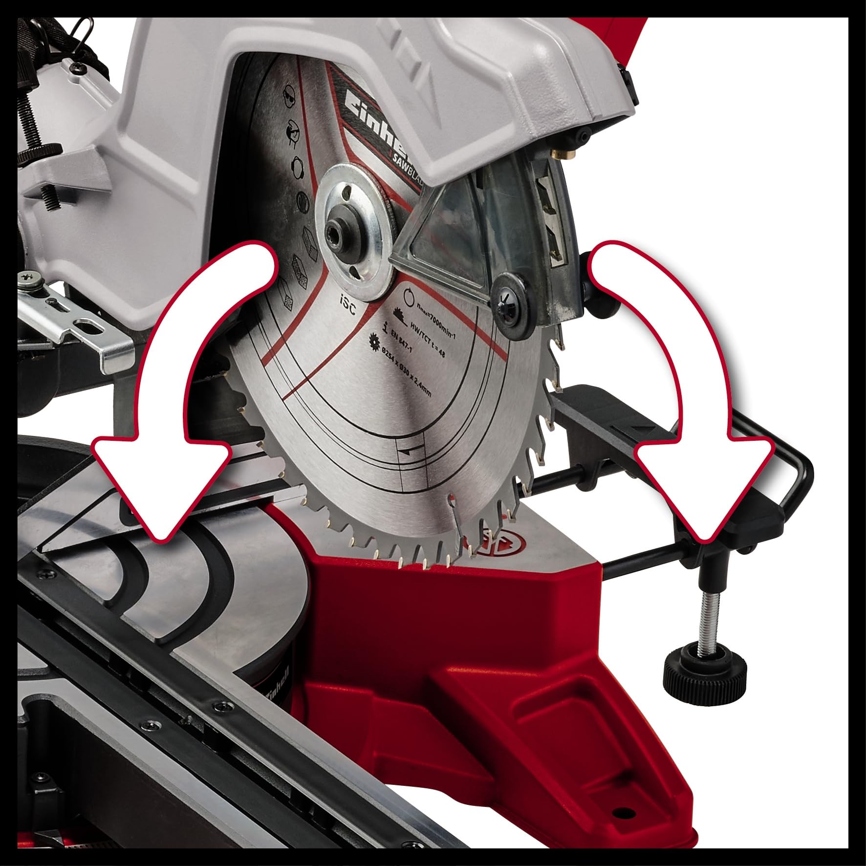 einhell-te-sm-10-l-dual-scie-onglet-radiale-2100w-254mm image 7
