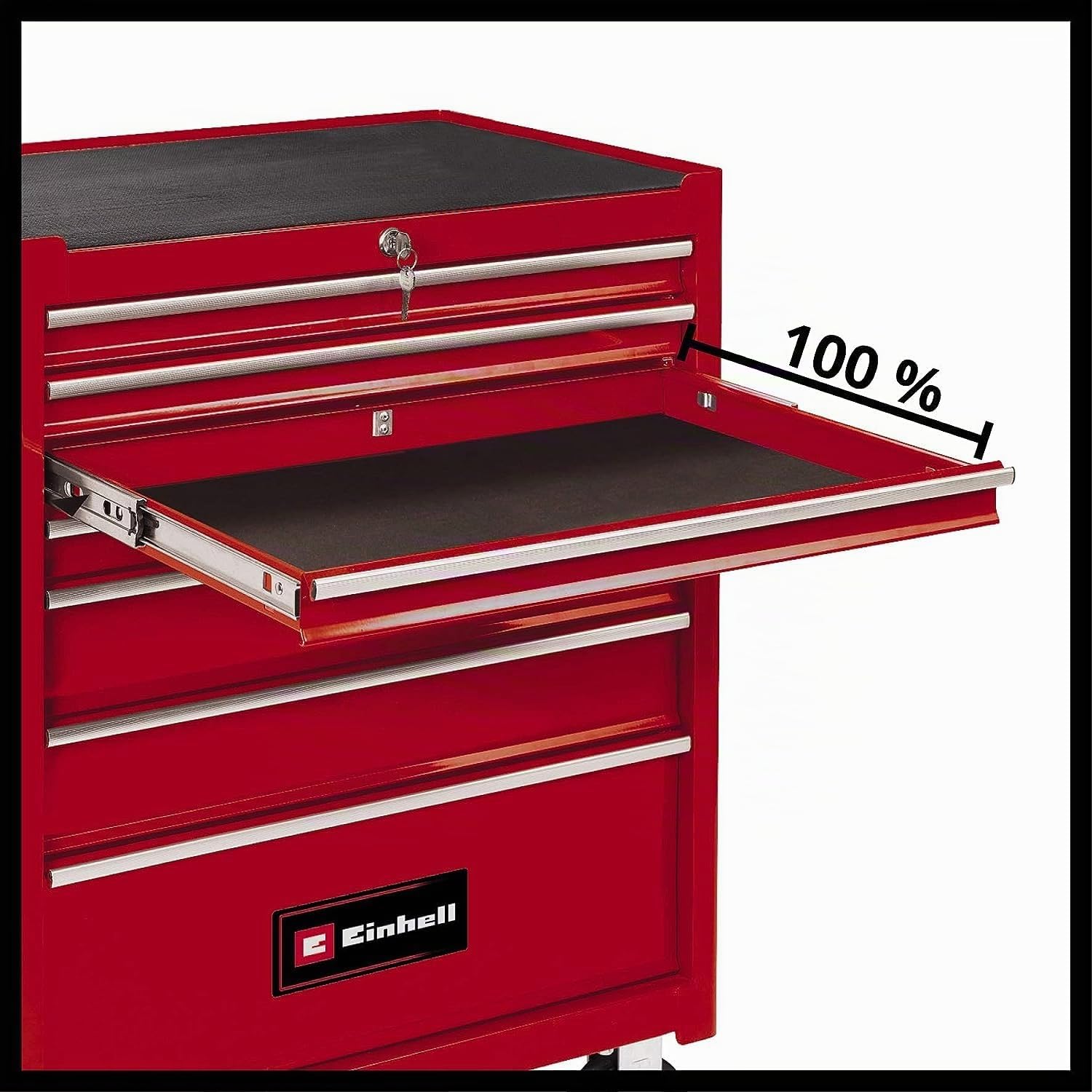 einhell-tc-tw-150-servante-atelier-7-tiroirs-150-kg image 3
