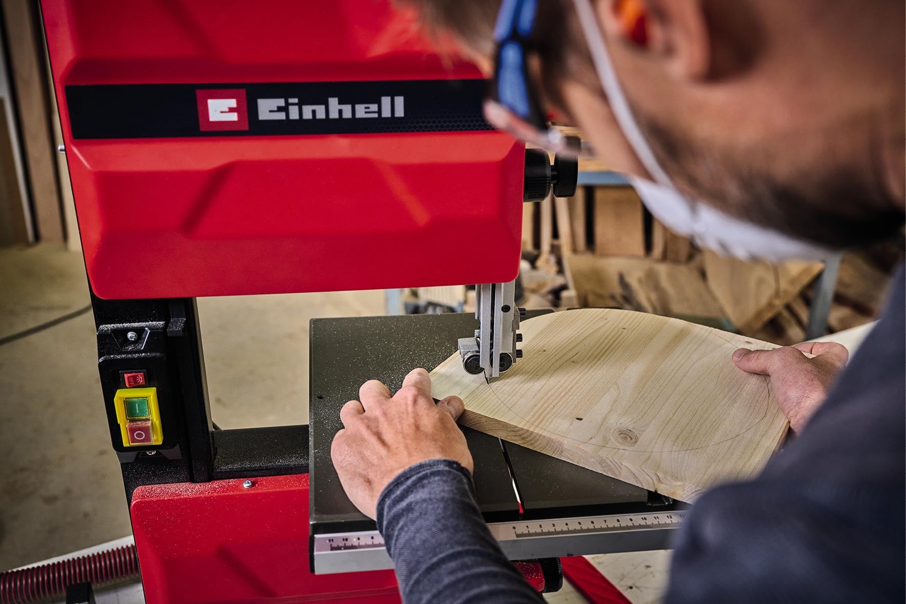 einhell-tc-sb-245-l-scie-ruban-400w-245mm image 2