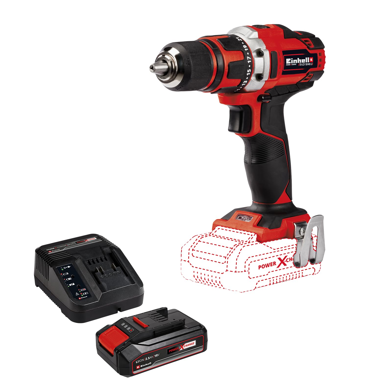 einhell-te-cd-18-40-li-perceuse-visseuse-18v-2-batteries image 8