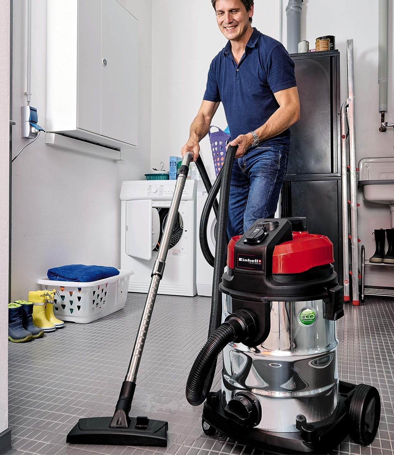 einhell-te-vc-1925-sa-aspirateur-eaux-et-poussi-res-25l-inox-800w image 3