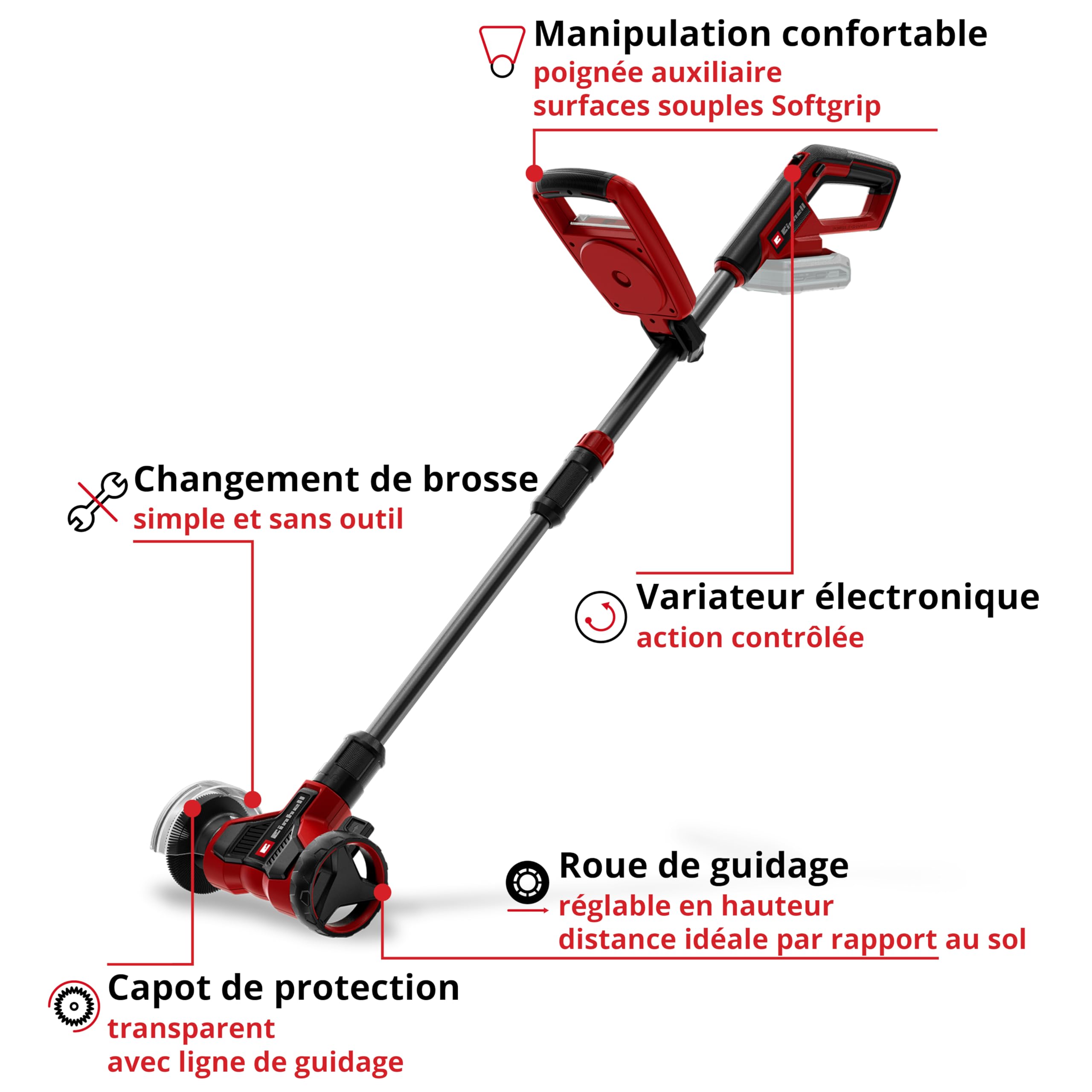 einhell-ge-cc-18-110-li-e-nettoyeur-joints-18v-2-brosses-solo image 3