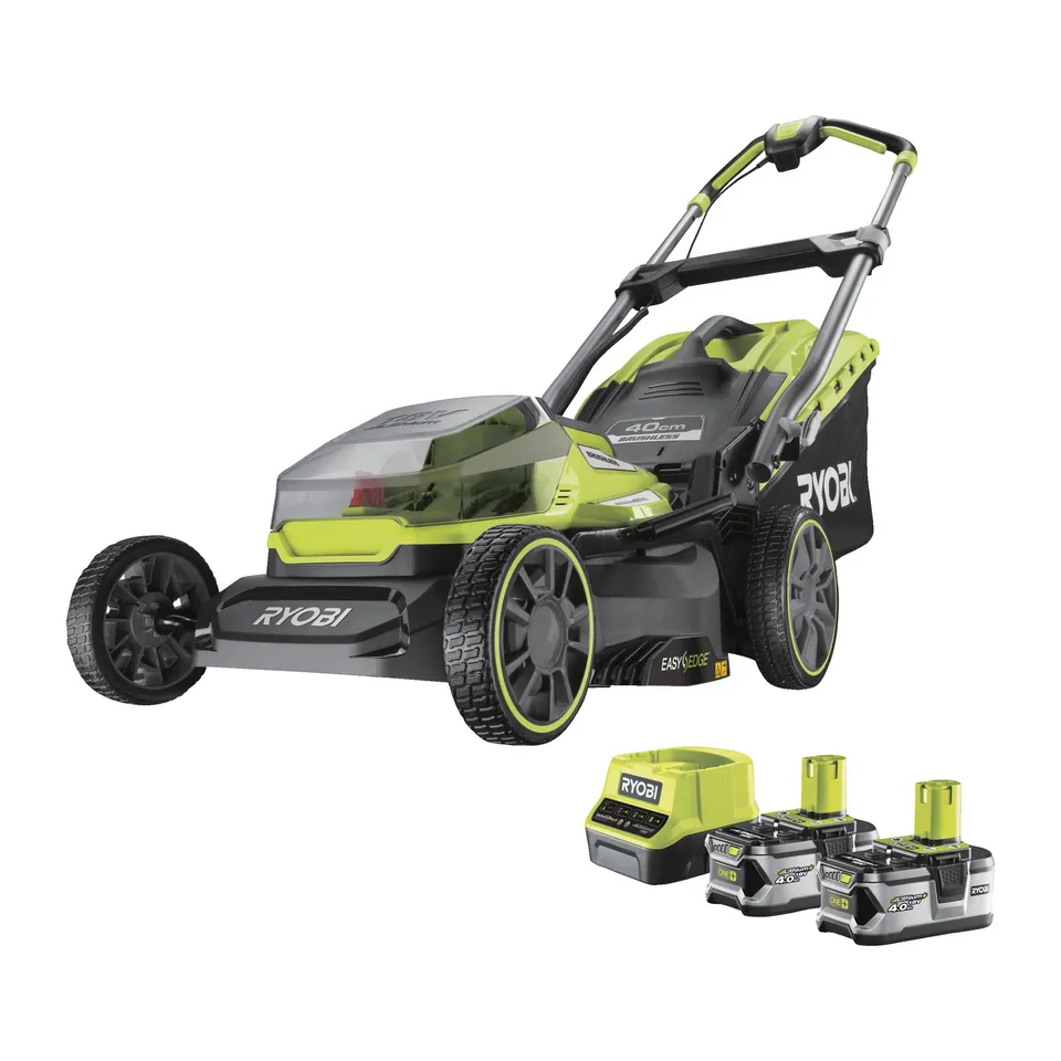 ryobi-tondeuse-40-cm-18-v-one-brushless-2-x-4-0-ah-mulching image 1