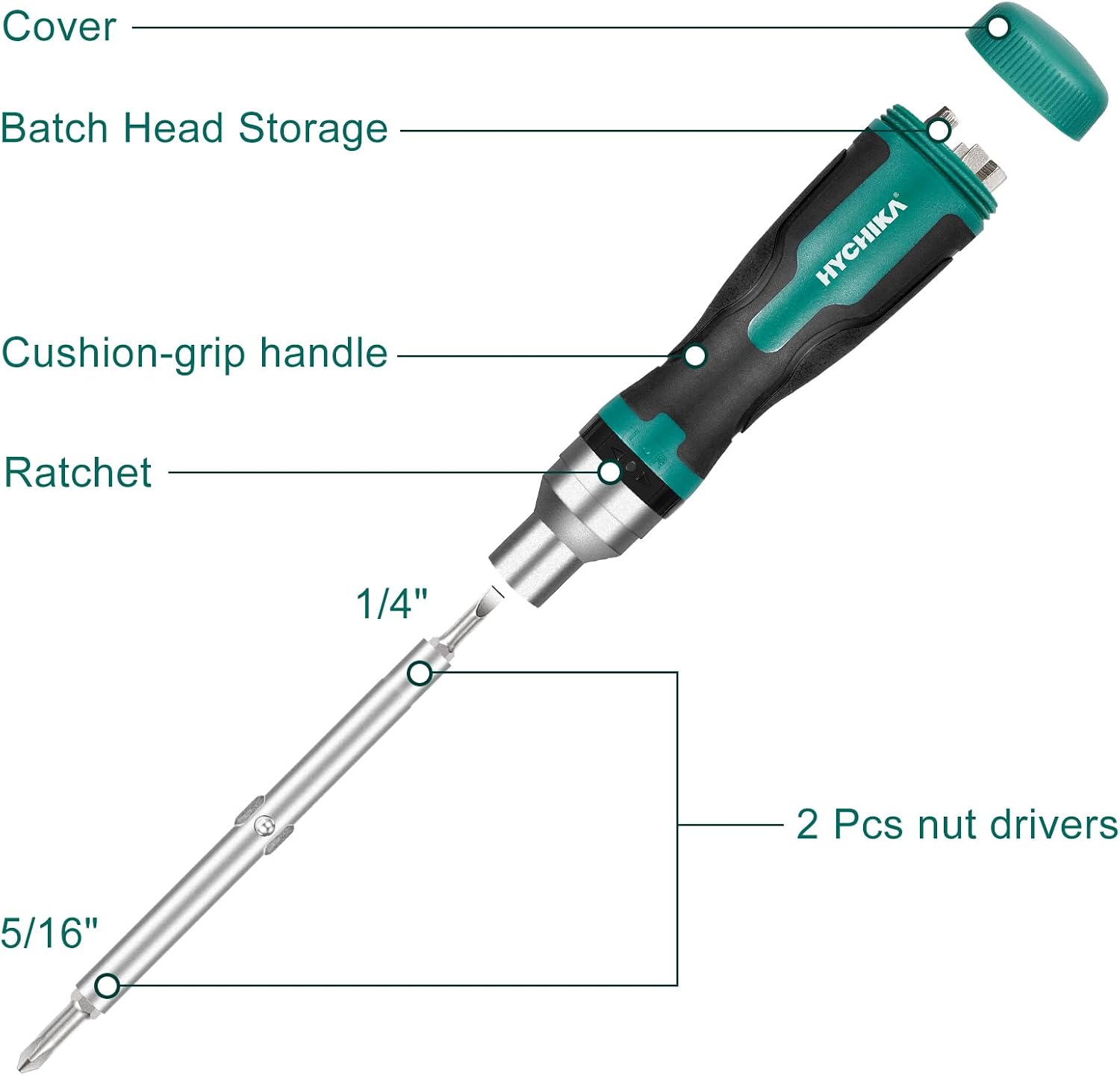 hychika-screwdrivers-tournevis-cliquet-16-en-1-magn-tique image 7