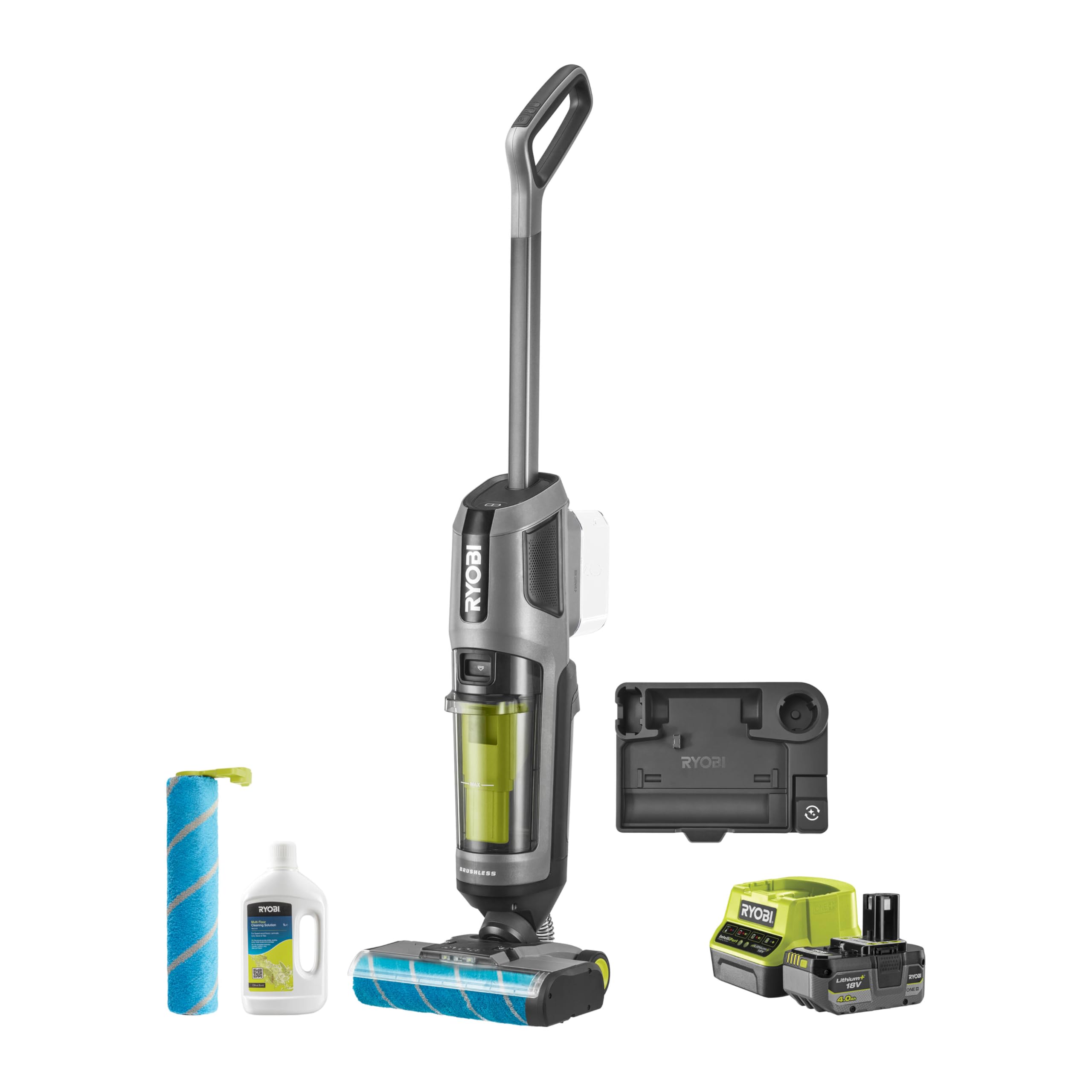 ryobi-aspirateur-balai-18v-one-600-ml-batterie-4-ah image 3