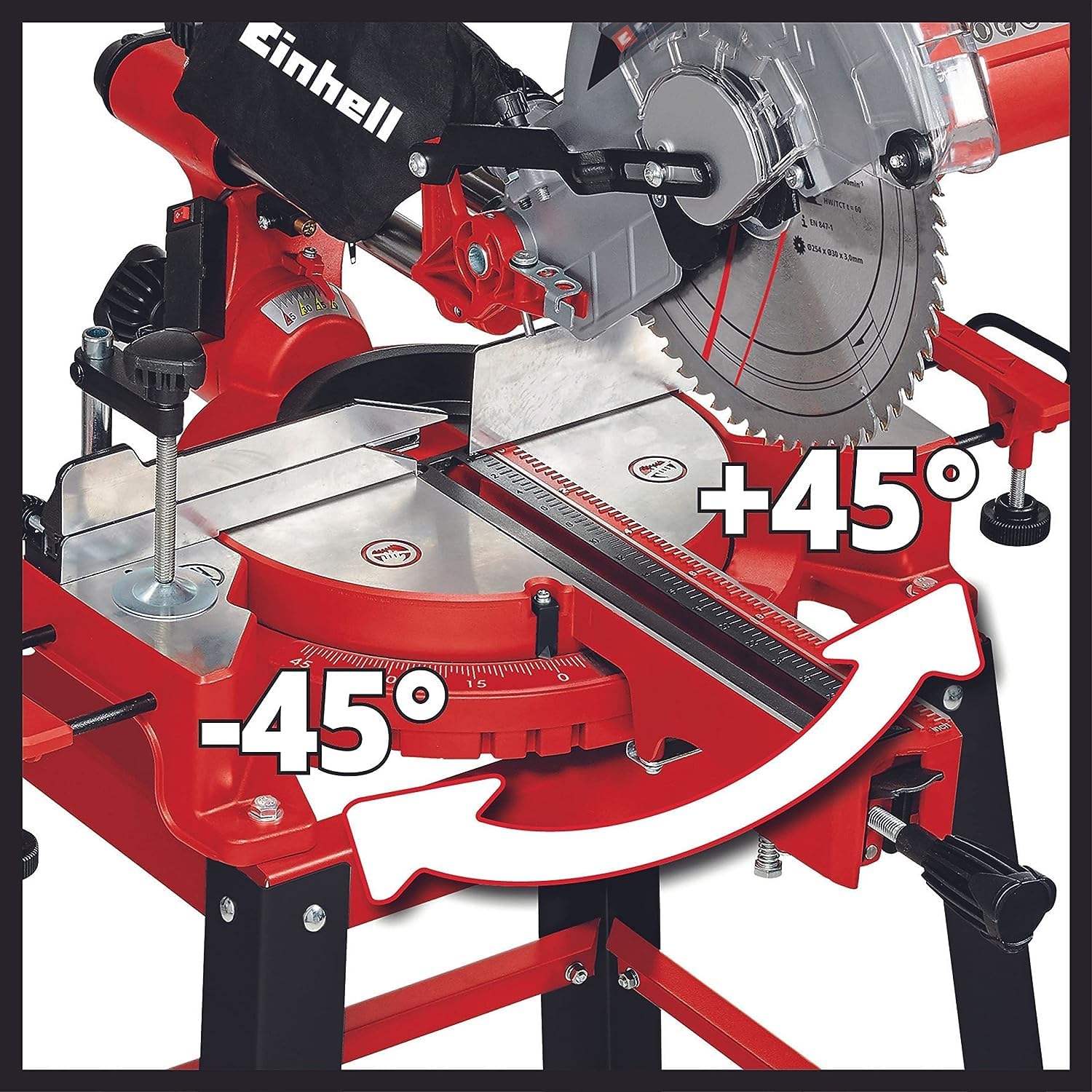 einhell-tc-sm-2531-2-u-scie-onglet-radiale-254-mm image 4