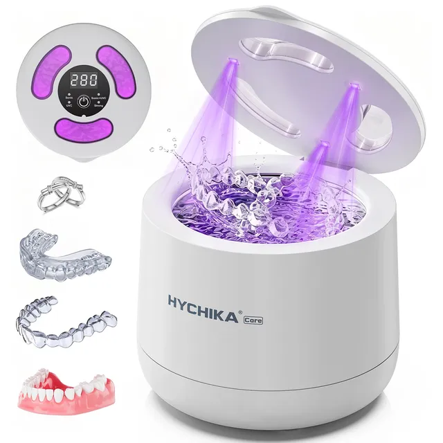 hychika-nettoyeur-ultrason-dentaire-uv-45-khz-200-ml image 1