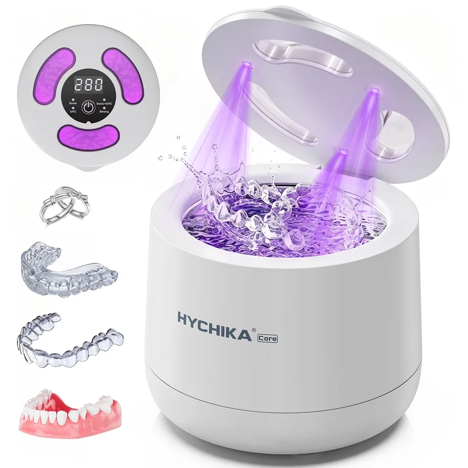 hychika-nettoyeur-ultrason-dentaire-uv-45-khz-200-ml image 1