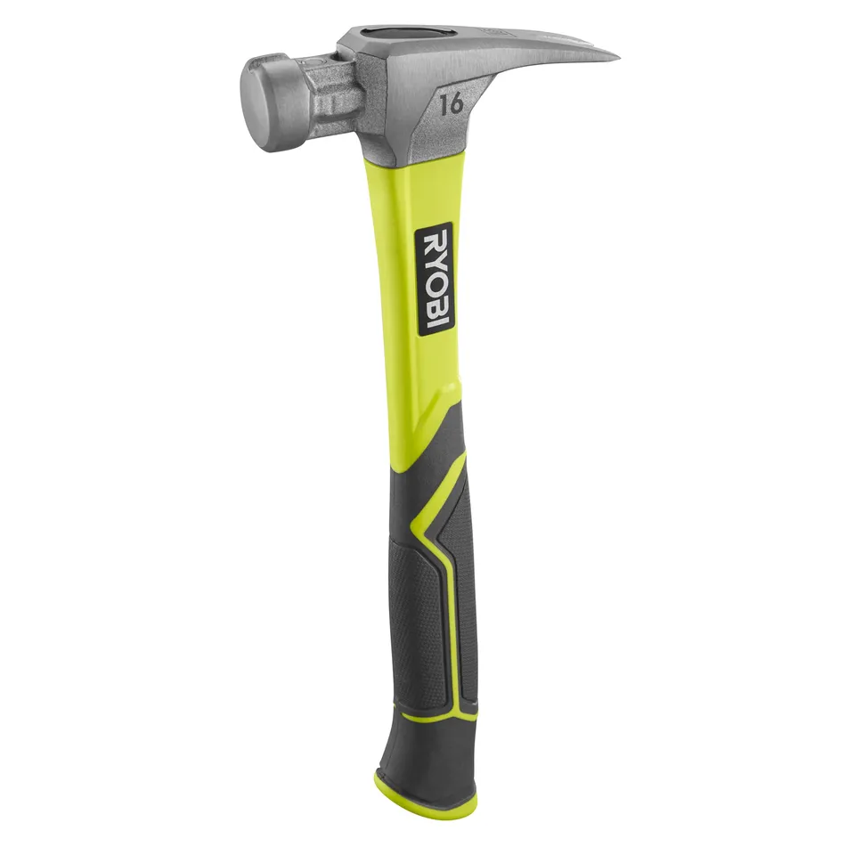 ryobi-rh16fss-marteau-charpentier-450g-magn-tique-fibre-verre image 1