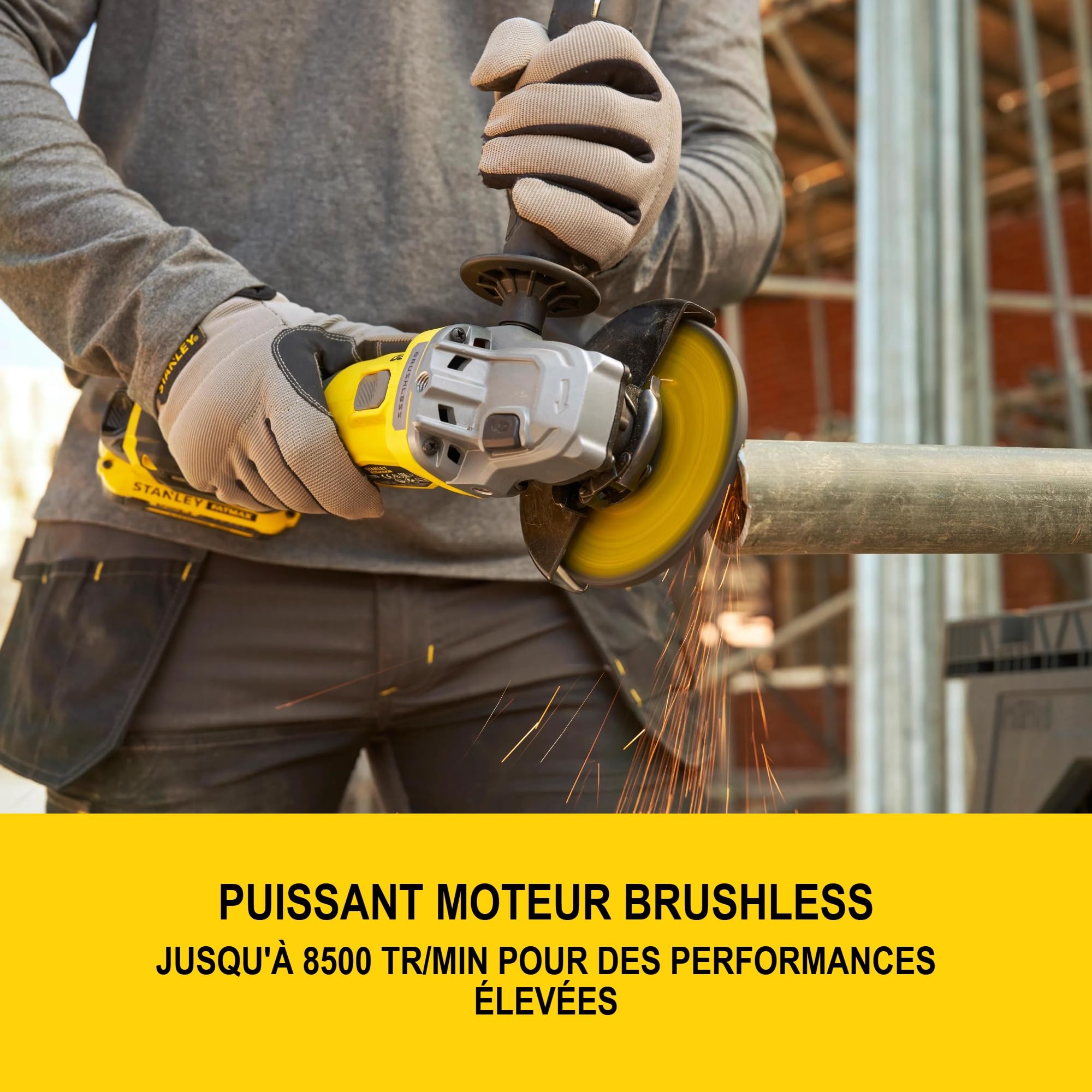 stanley-v20-sfmcg710m1t-qw-meuleuse-d-angle-125mm-18v-4ah image 3