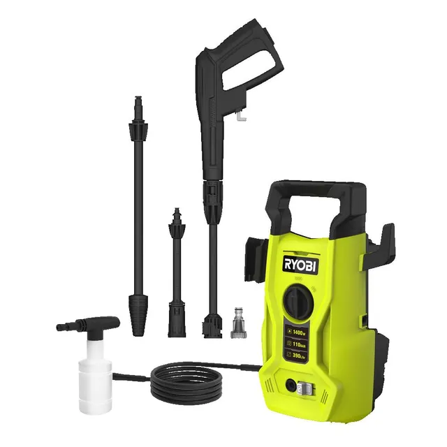 ryobi-ry110pwa-nettoyeur-haute-pression-110-bars-1400-w image 1