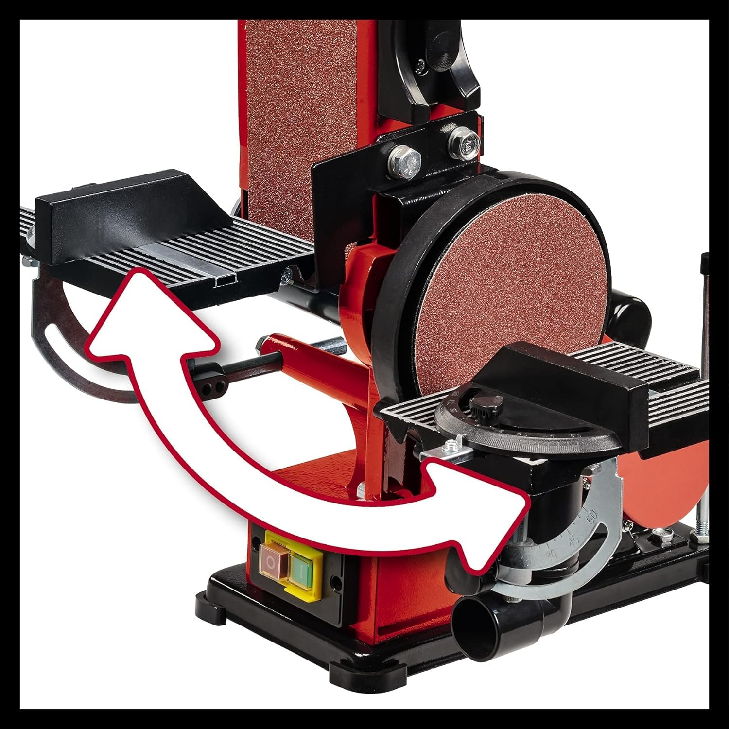 einhell-tc-us-380-ponceuse-stationnaire-bande-disque-380w image 7