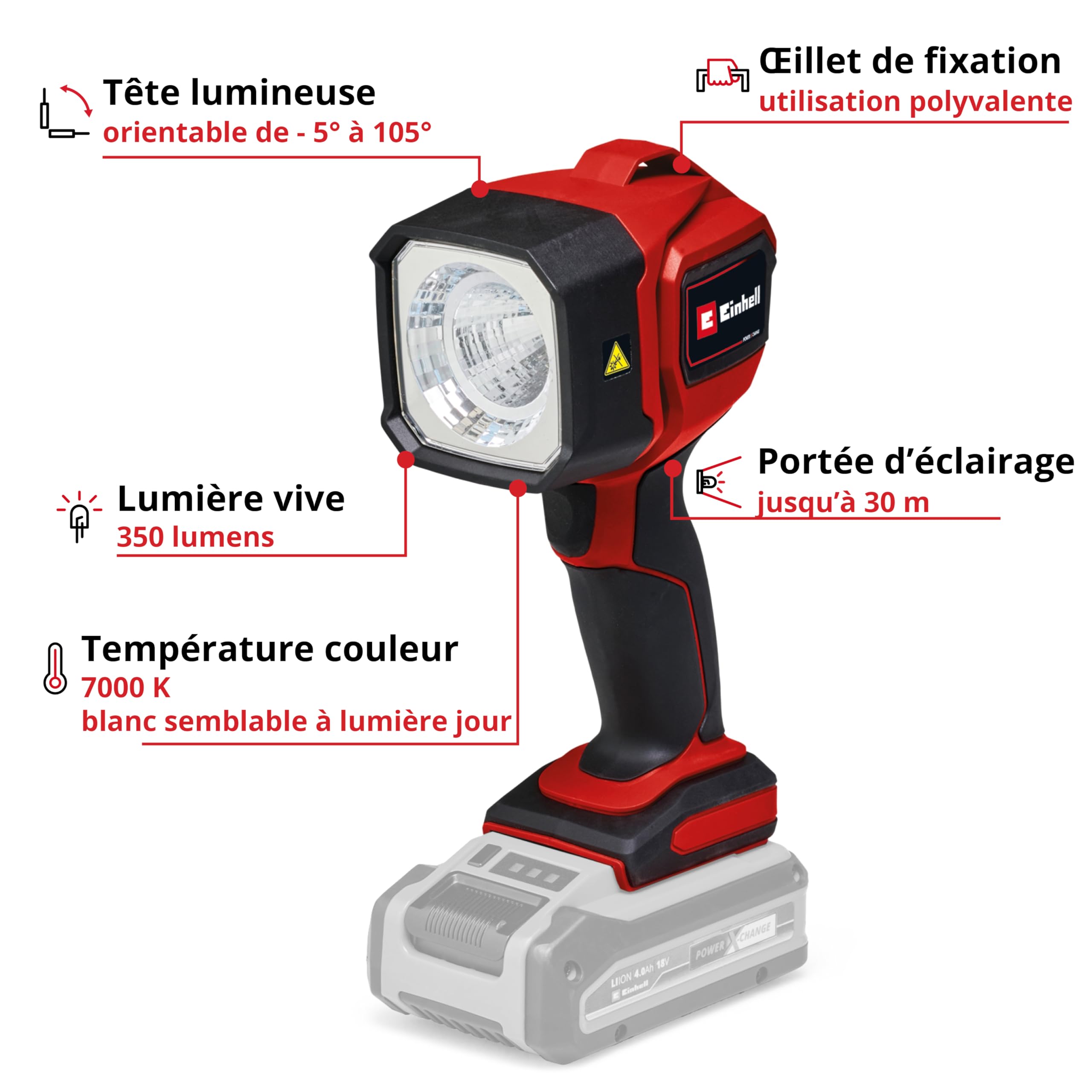 einhell-tc-cl-18-350-li-solo-lampe-torche-led-350-lm image 3