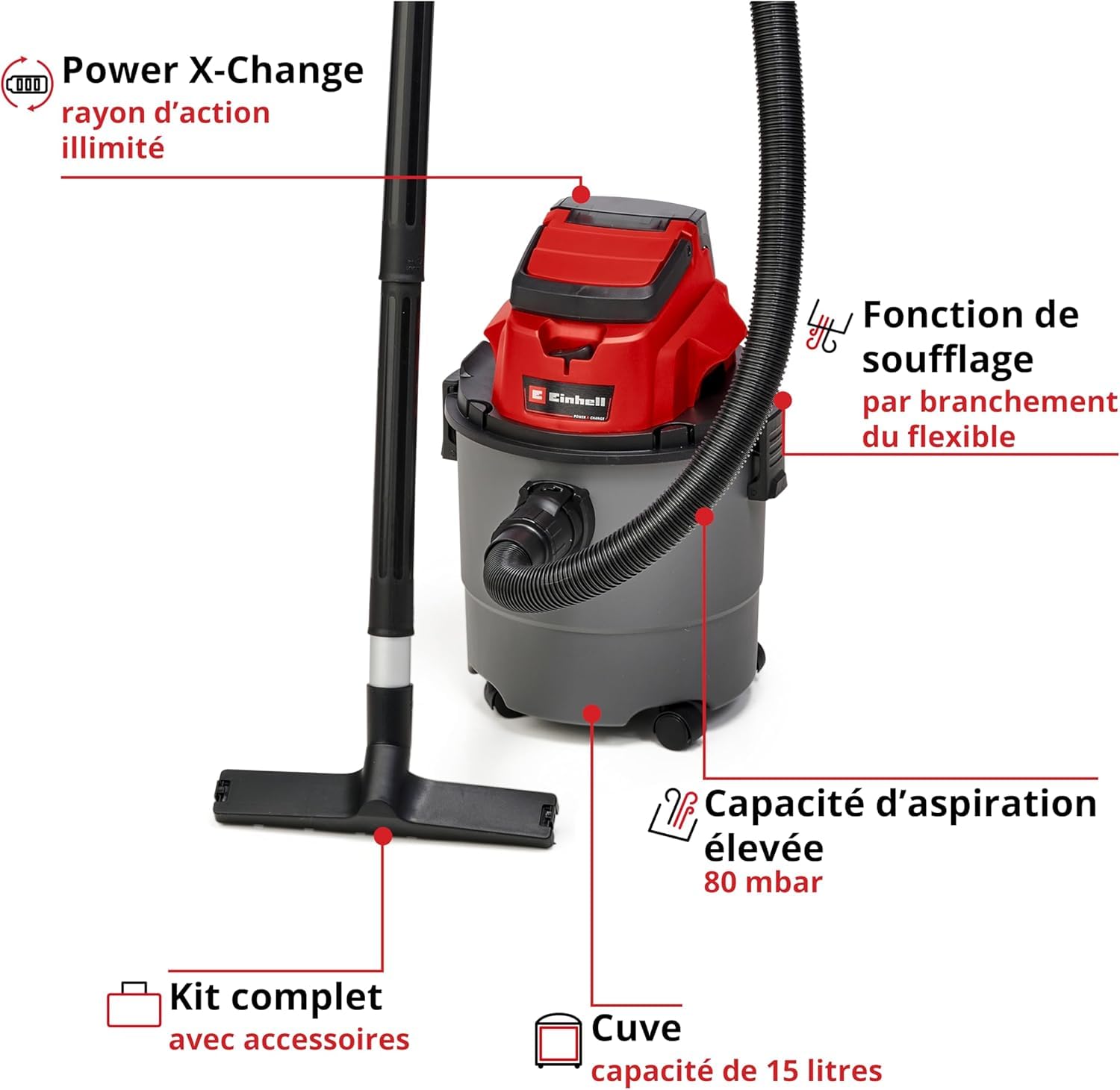 einhell-power-x-change-tc-vc-18-15-li-solo-aspirateur-15-l-sans-batterie image 3