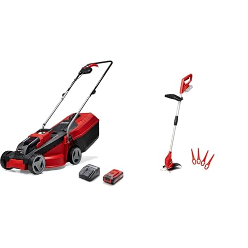 einhell-pack-tondeuse-ge-cm-18-30-coupe-bordure-18v-3ah image 2