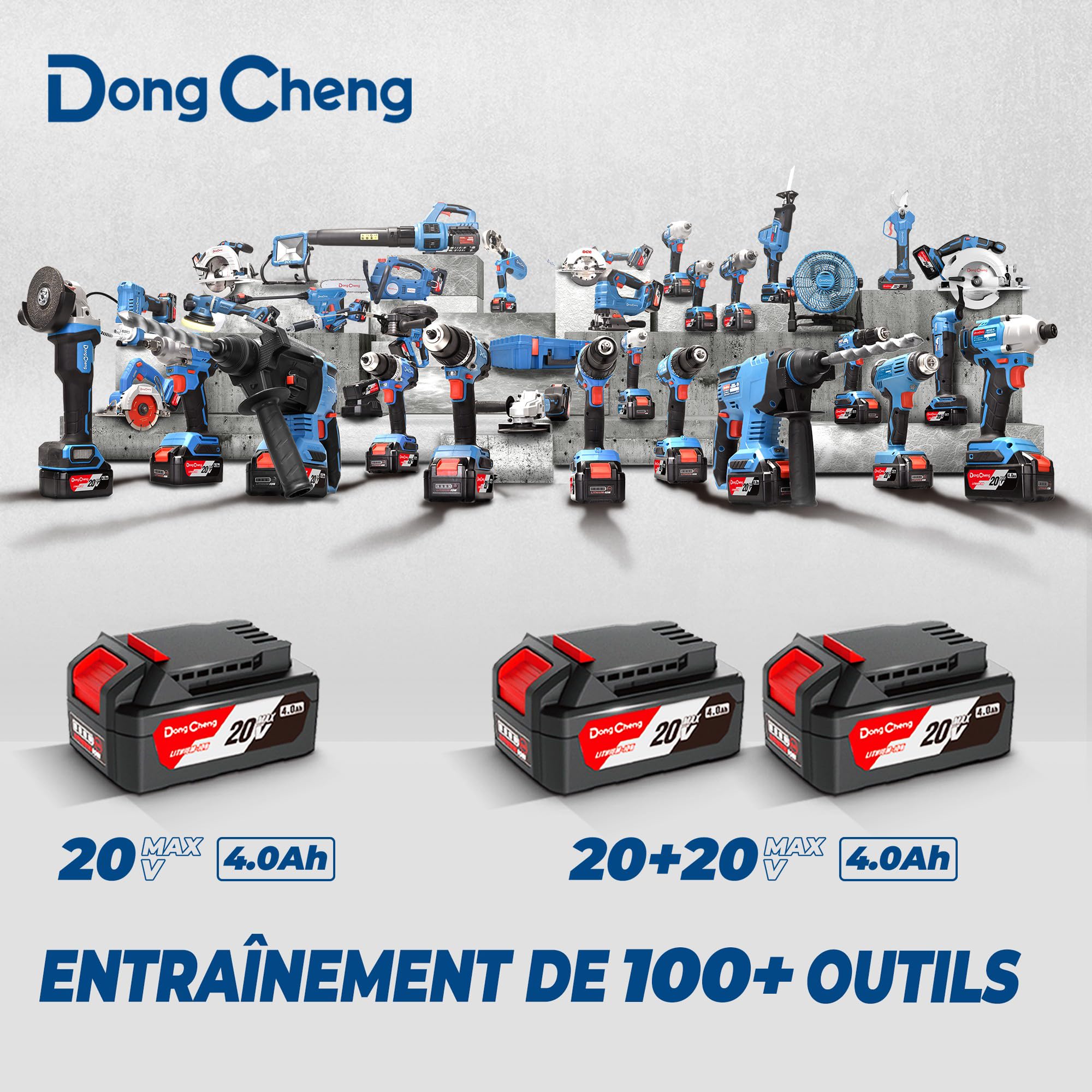 dongcheng-40v-tron-onneuse-sans-fil-2x4ah-brushless-38cm image 8