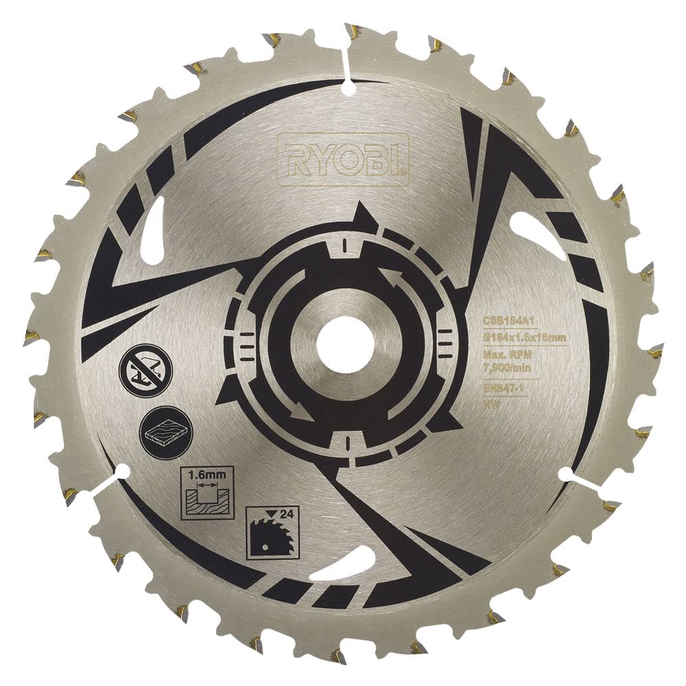 ryobi-csb184a1-lame-scie-circulaire-184-mm-24-dents image 1