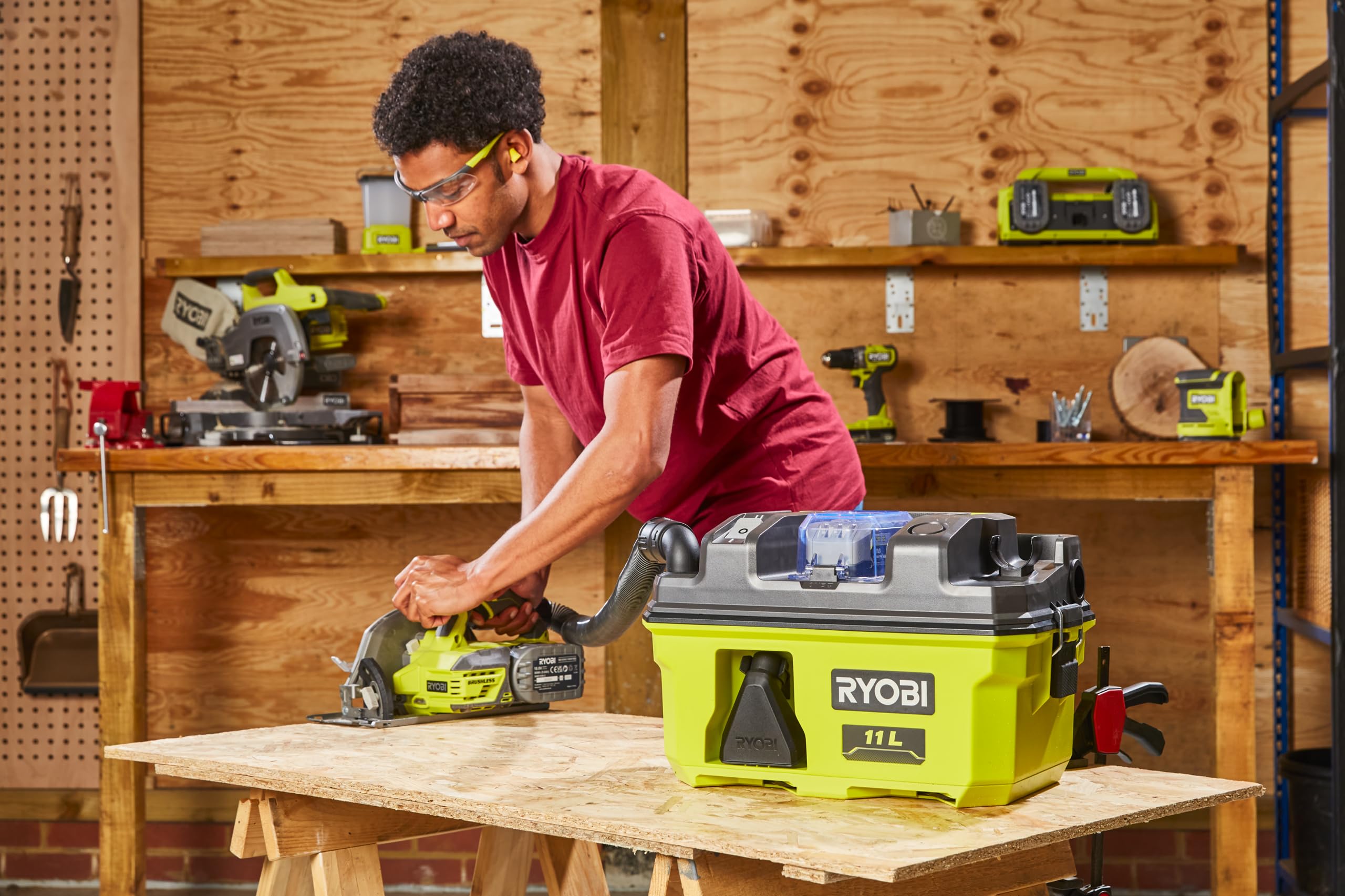ryobi-one-rv1811-0-aspirateur-atelier-18v-11l-sans-batterie image 2