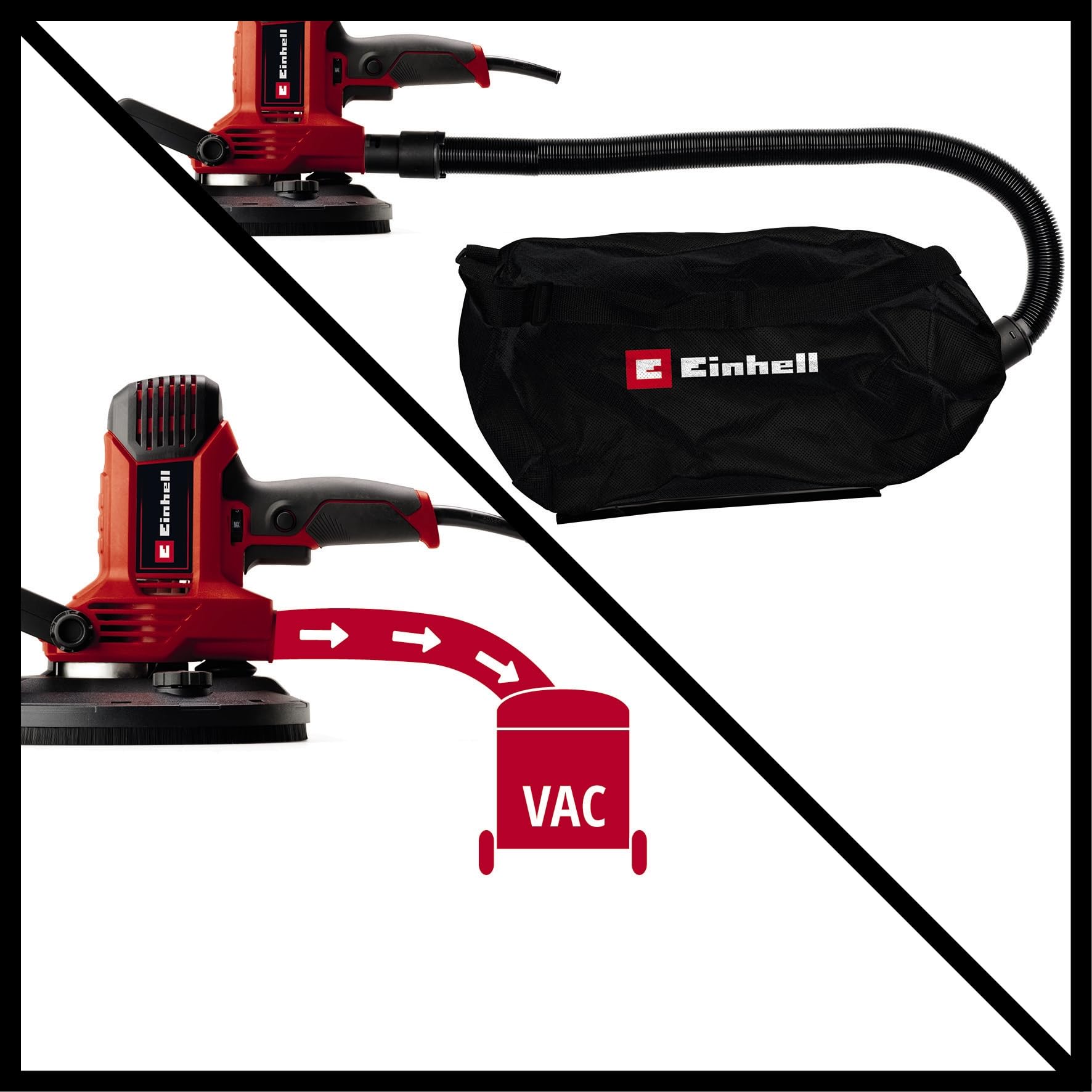 einhell-tc-dws-225-ponceuse-murale-1220-w-225-mm-6-abrasifs image 5