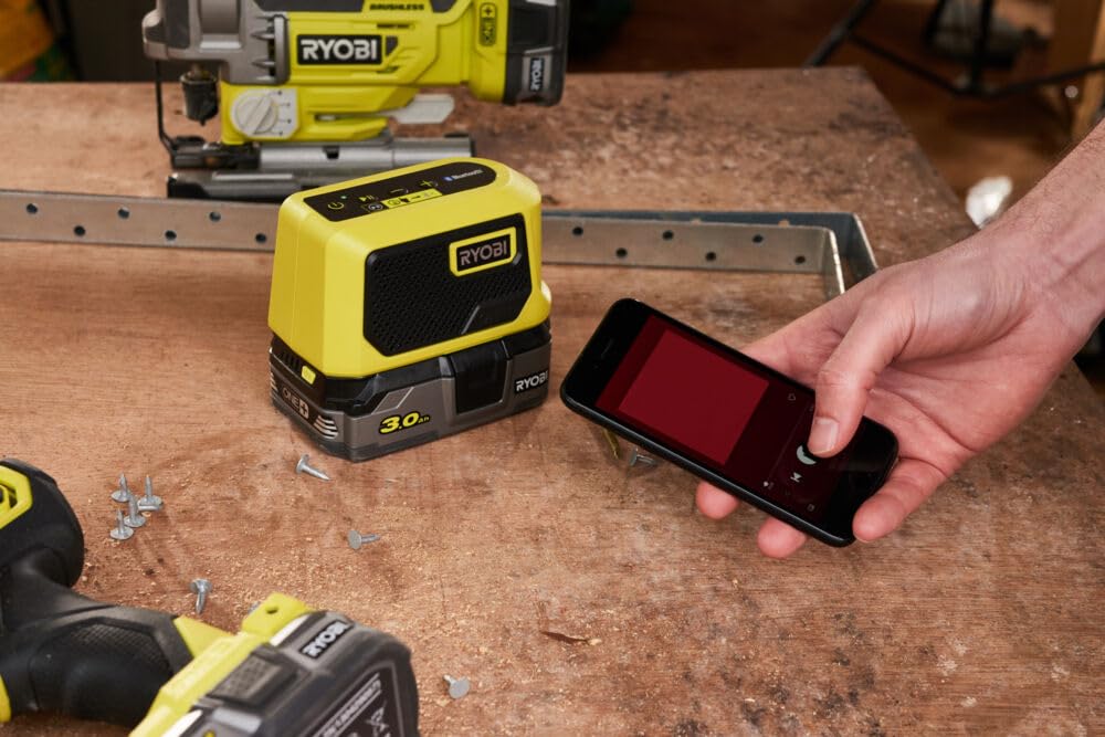 ryobi-one-rbtm18-0-enceinte-bluetooth-18v-5w-sans-batterie image 7