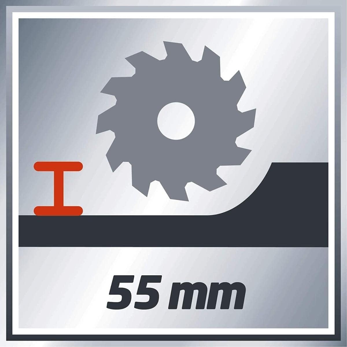 einhell-te-cs-165-scie-circulaire-1200-w-lame-165-mm-55-mm image 6