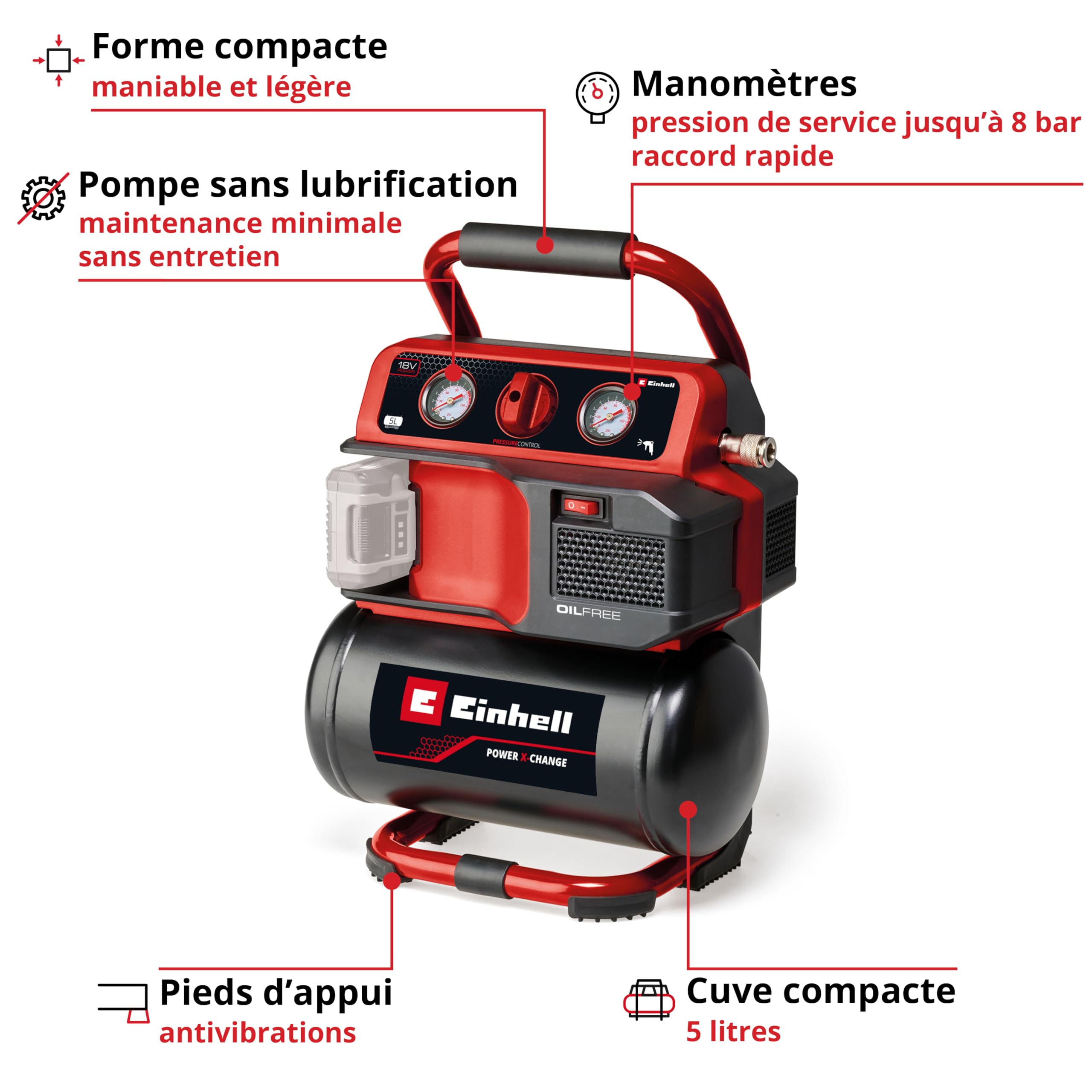 einhell-te-ac-18-75-compresseur-sans-fil-18v-8-bar-5l-solo image 3
