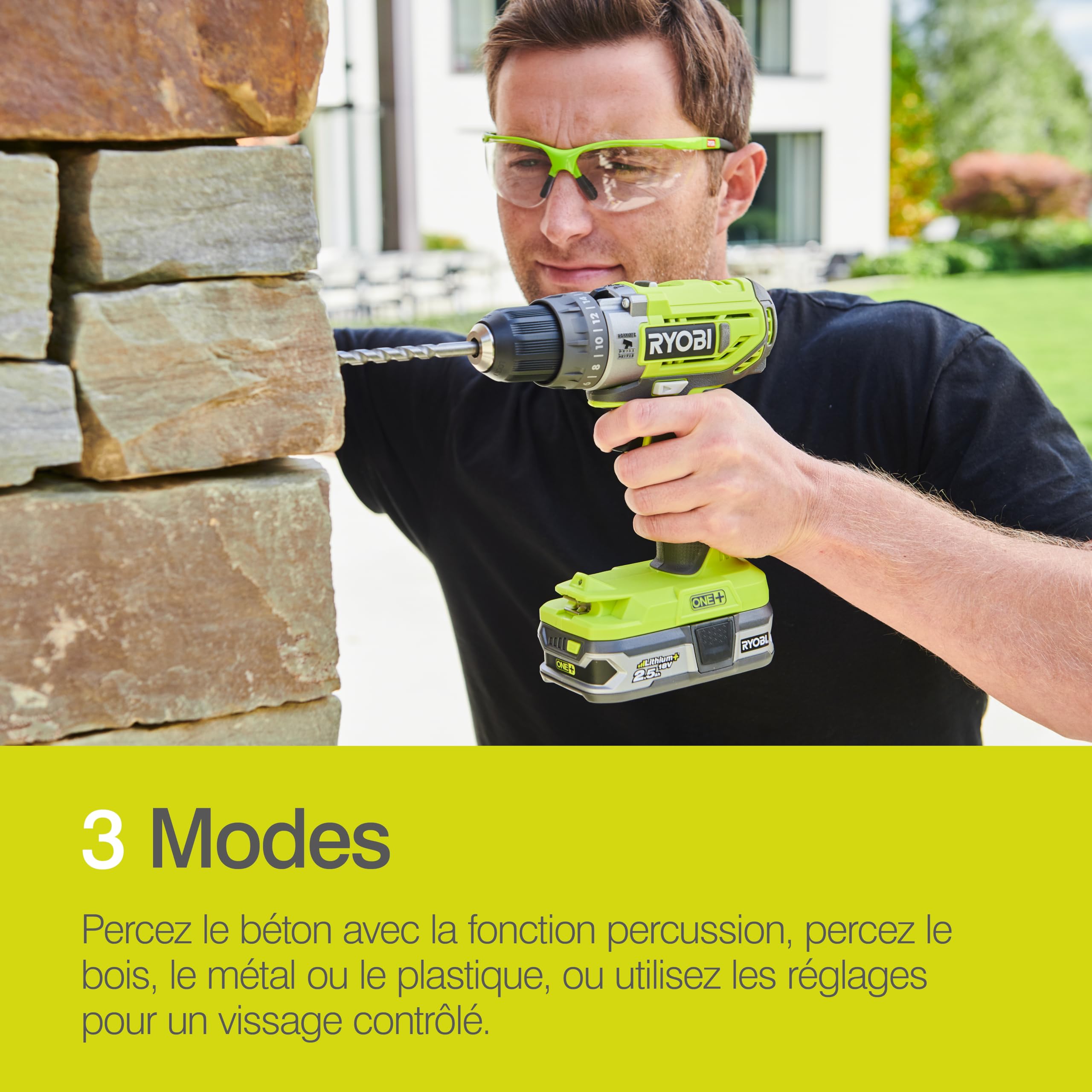 ryobi-r18pd2-242s-perceuse-visseuse-percussion-18v-2-batteries image 6