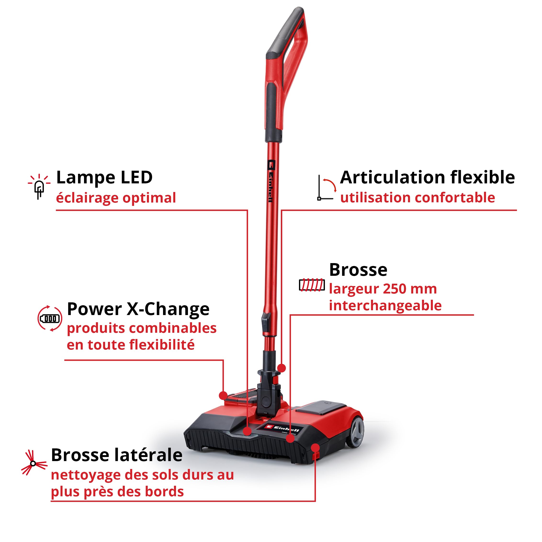 einhell-te-fs-18-li-solo-balai-sans-fil-18v-sans-batterie image 3