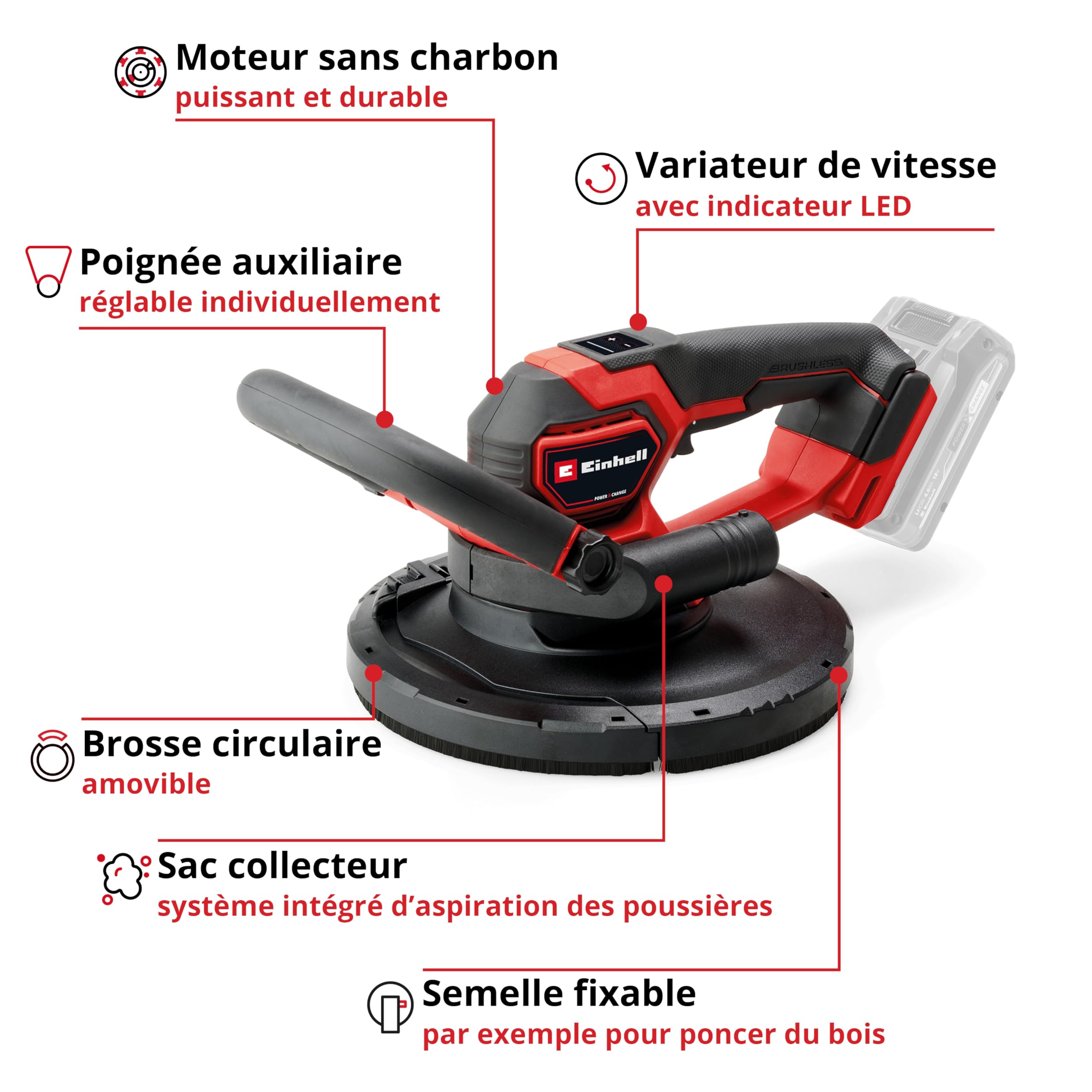 einhell-tp-dws-18-225-li-bl-solo-ponceuse-murale-225-mm image 3