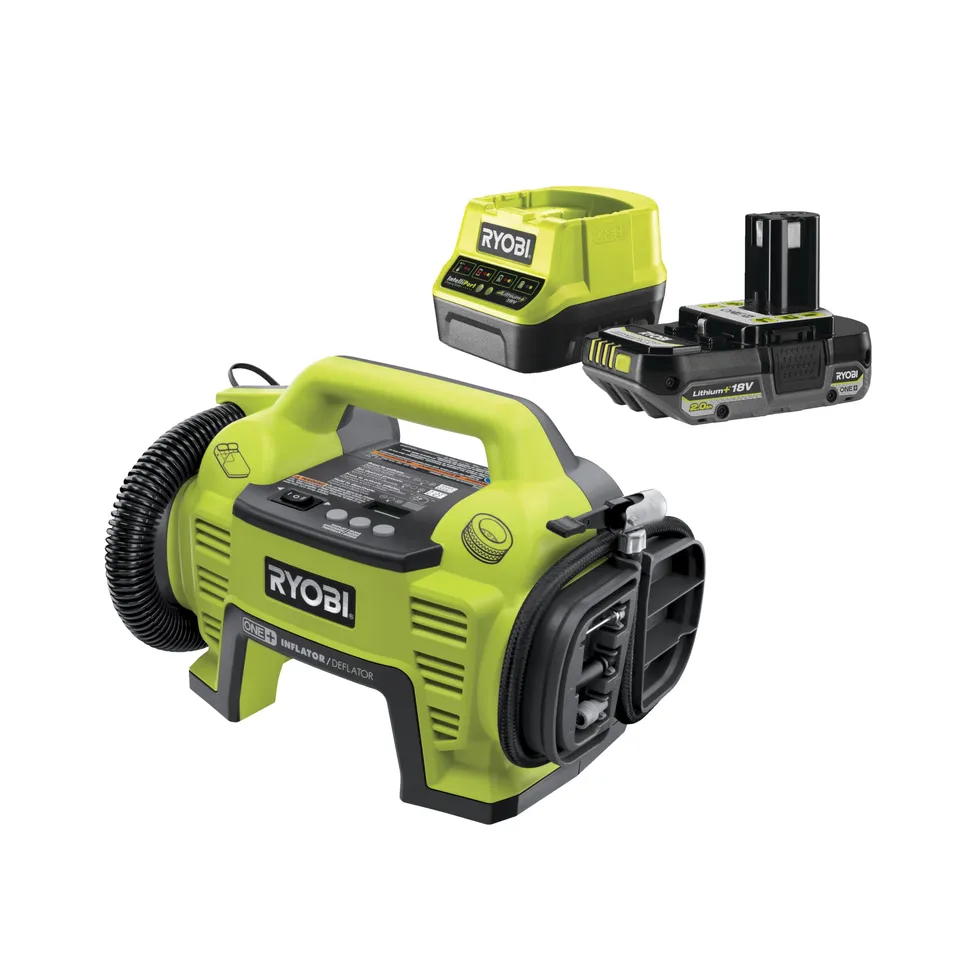 ryobi-r18i-1c20gzl-compresseur-gonfleur-18v-kit-2-0-ah image 1