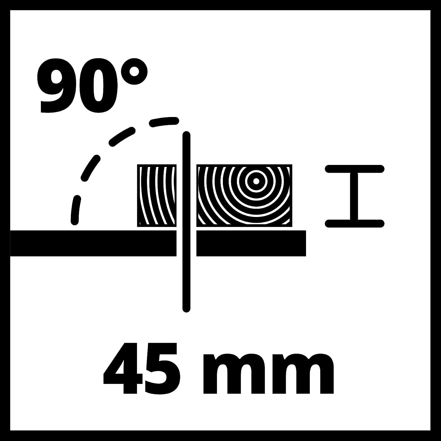einhell-tc-ts-200-scie-circulaire-sur-table-lame-inclinable image 6