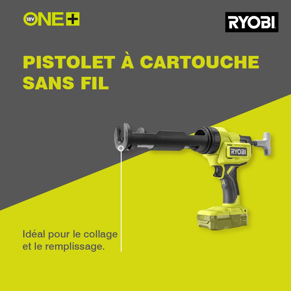 ryobi-rcg18-0-pistolet-cartouche-18v-one-310-ml-sans-batterie image 2
